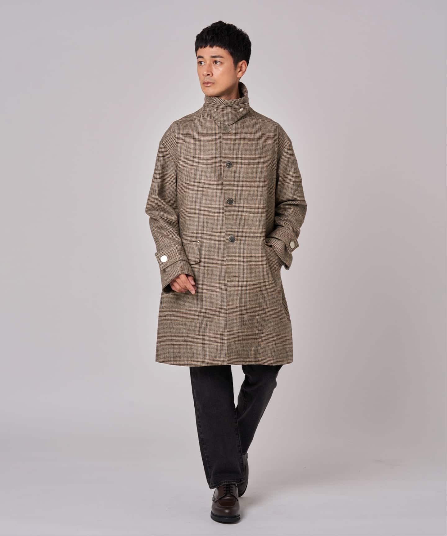 Mackintosh HUMBIE ハンビーSL ウールグレンチェックコート 予約》MACKINTOSH(マッキントッシュ) 別注 HUMBIE/ハンビー SL