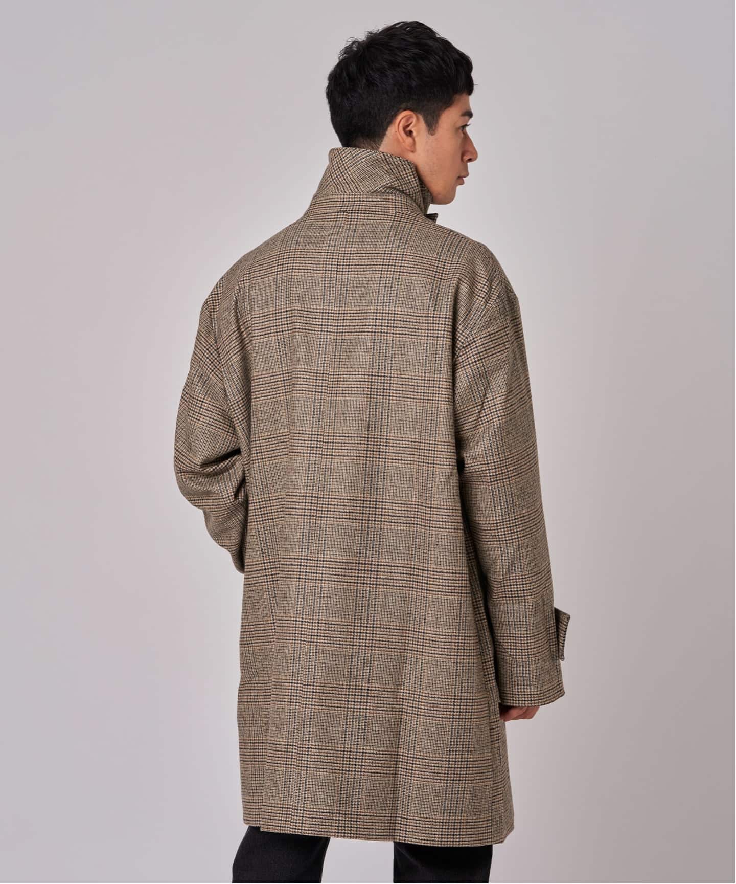 Mackintosh HUMBIE ハンビーSL ウールグレンチェックコート MACKINTOSH｜ウール ハンビー チェック コート 