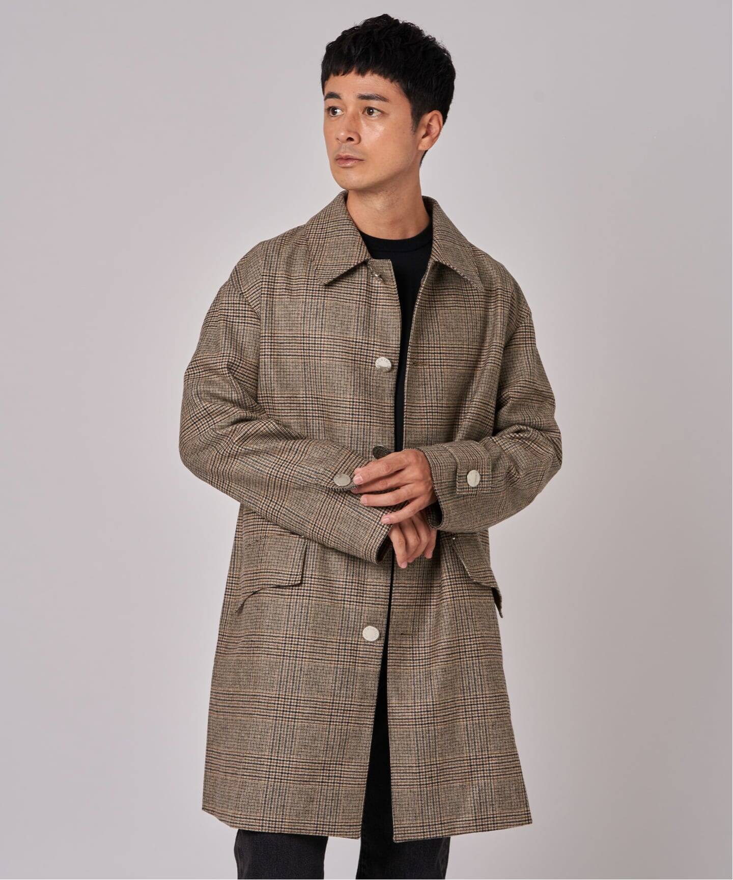 Mackintosh HUMBIE ハンビーSL ウールグレンチェックコート 予約》MACKINTOSH(マッキントッシュ) 別注 HUMBIE/ハンビー SL