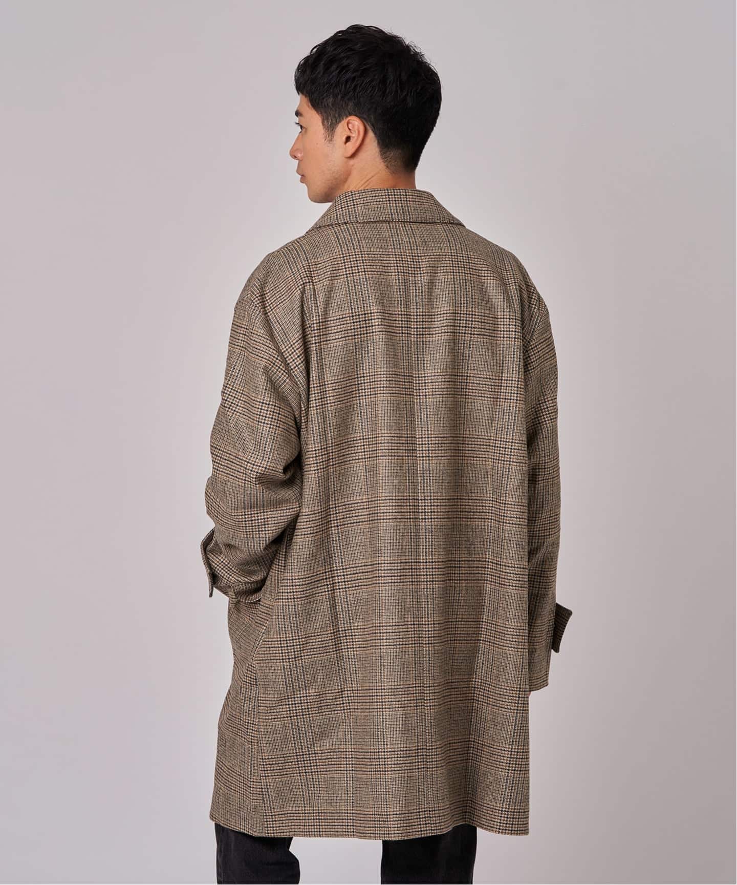 Mackintosh HUMBIE ハンビーSL ウールグレンチェックコート EDIFICE｜《予約》MACKINTOSH(マッキントッシュ) 別注 HUMBIE