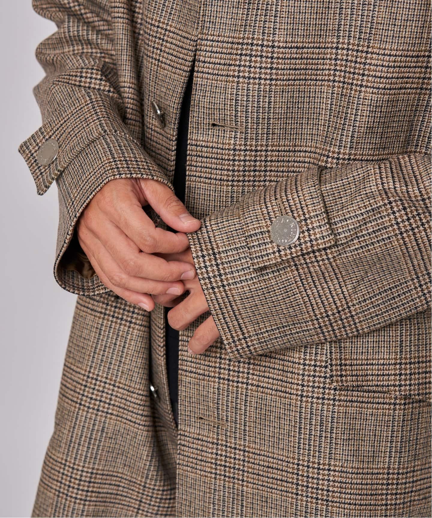 Mackintosh HUMBIE ハンビーSL ウールグレンチェックコート MACKINTOSH｜ウール ハンビー チェック コート 