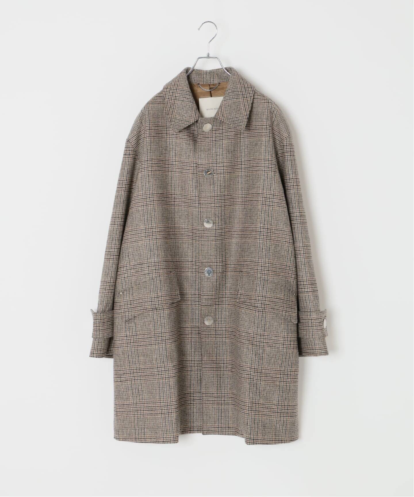 Mackintosh HUMBIE ハンビーSL ウールグレンチェックコート 予約》MACKINTOSH(マッキントッシュ) 別注 HUMBIE/ハンビー SL