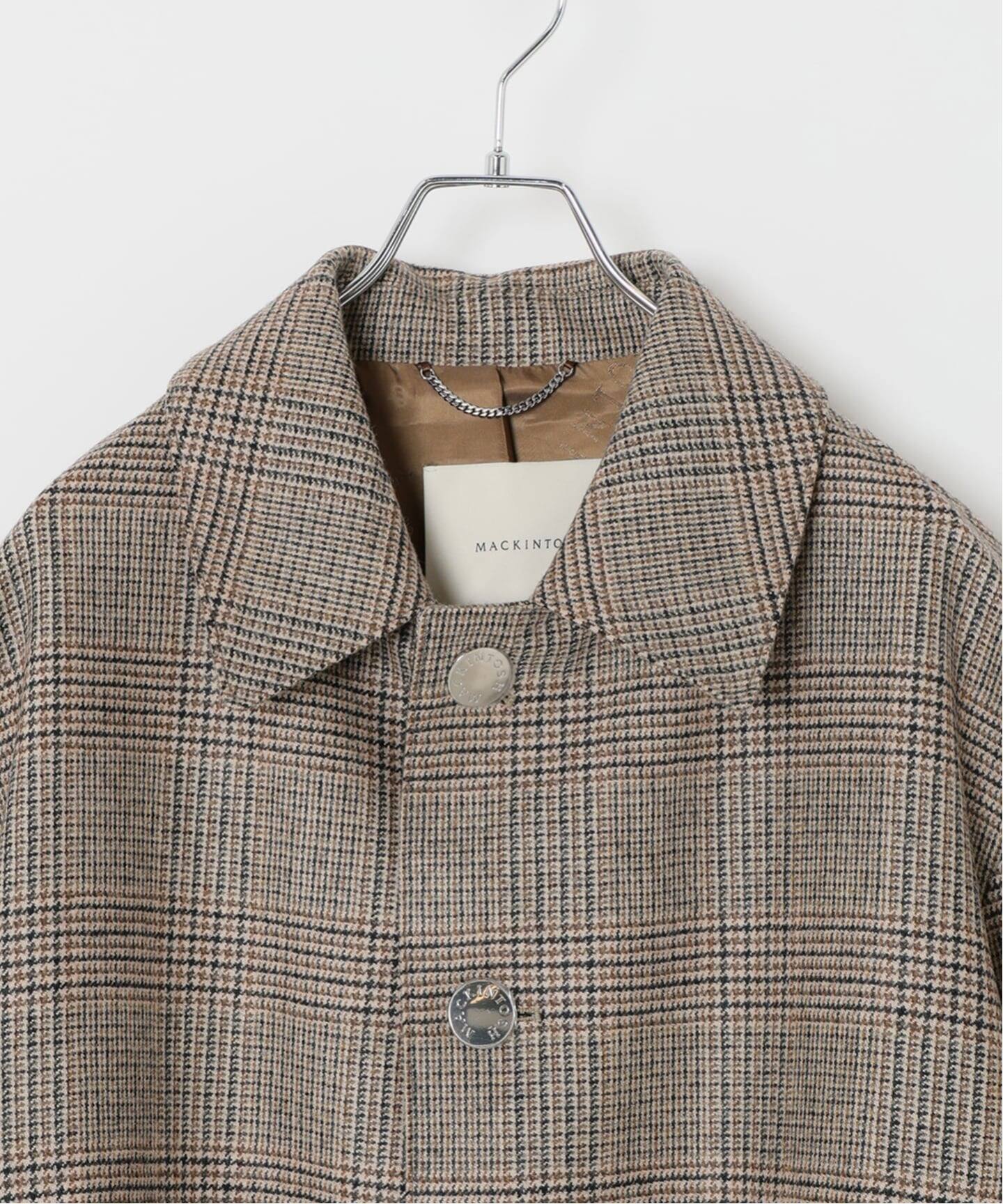 Mackintosh HUMBIE ハンビーSL ウールグレンチェックコート 予約》MACKINTOSH(マッキントッシュ) 別注 HUMBIE/ハンビー SL