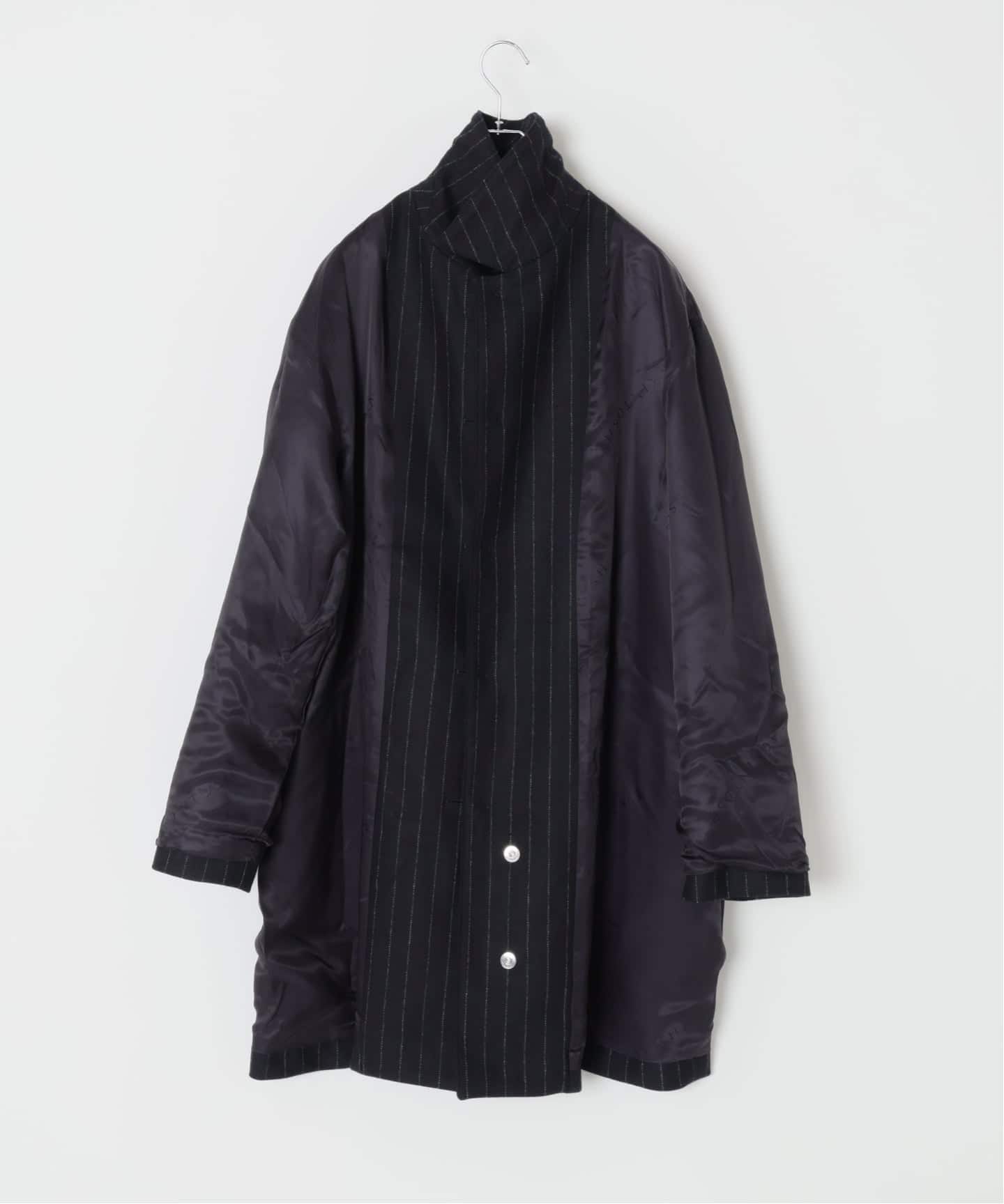 MACKINTOSH 黒 ハンビー Mackintosh マッキントッシュ ステンカラーコート レディース