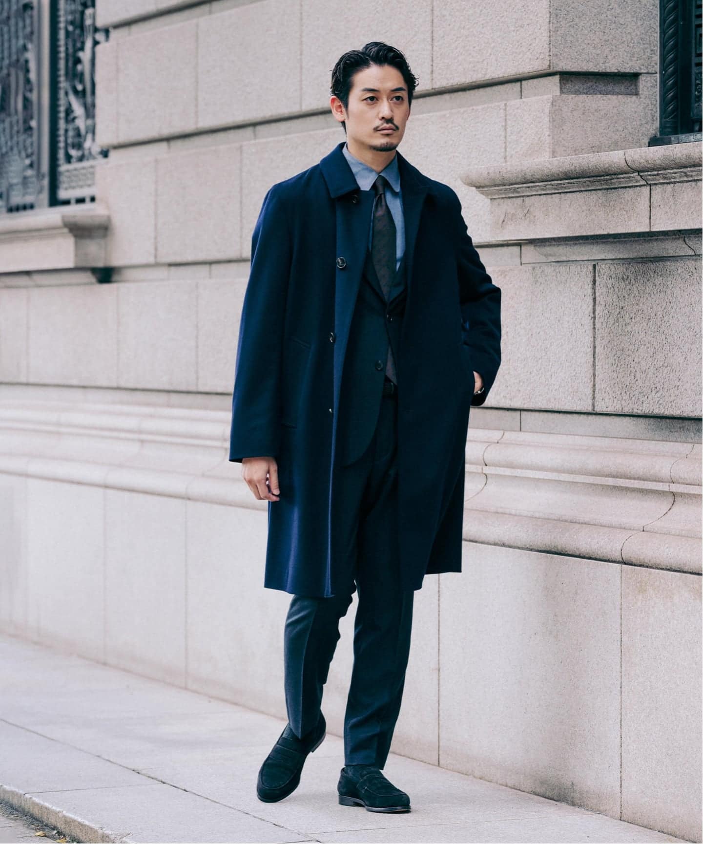 MACKINTOSH DUNKELD with Loro Piana