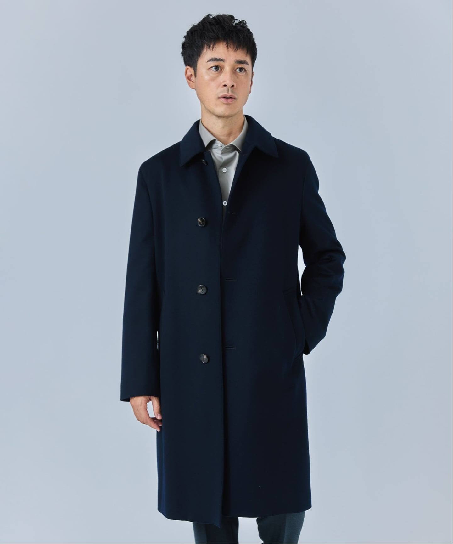 専用　MACKINTOSH DUNKELD ロロピアーナ ネイビー 38 MACKINTOSH(マッキントッシュ) 別注 DUNKELD/ダンケルド Loro Piana