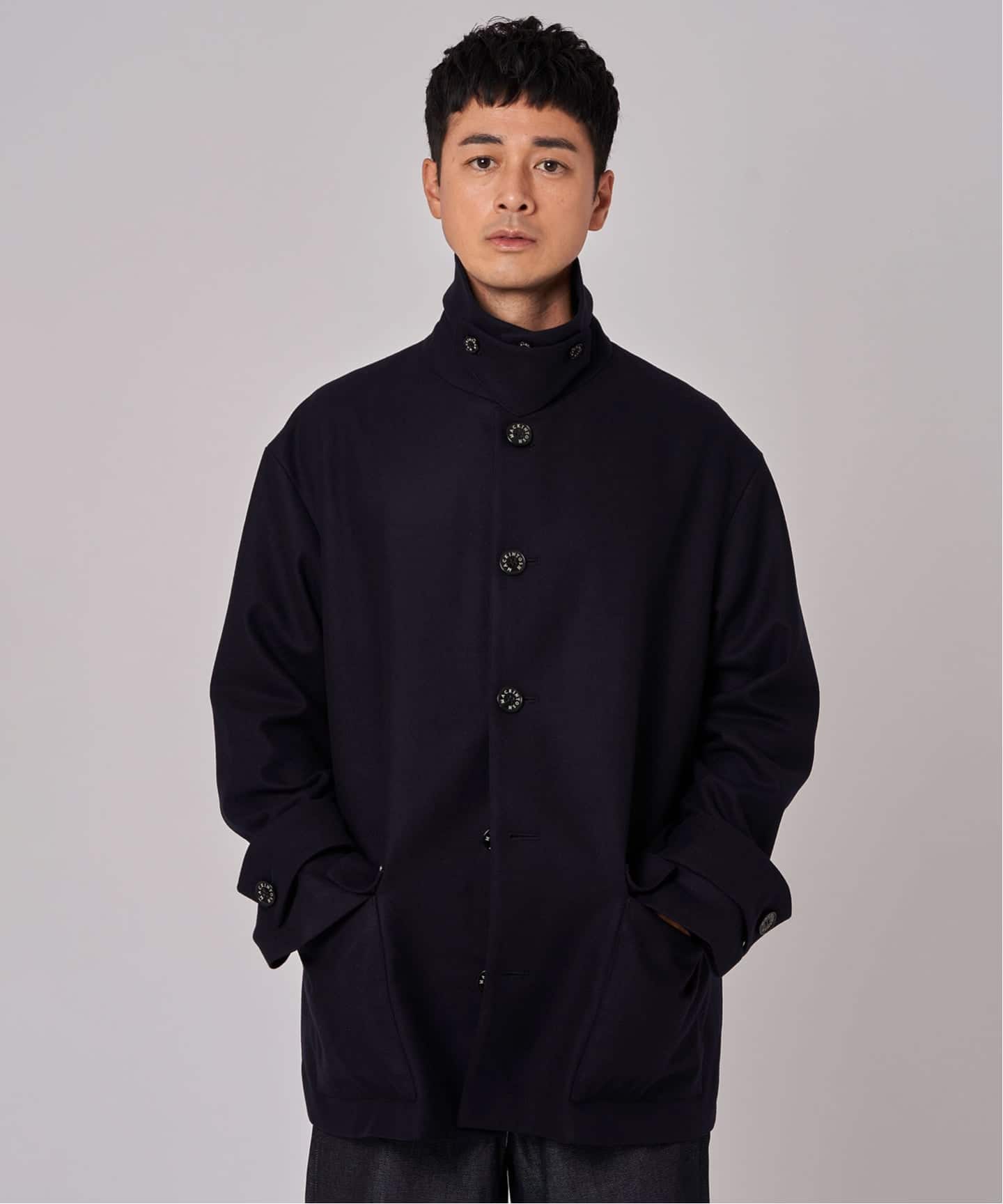 【tomo】マッキントッシュ エディフィス　別注 ステンカラーコート L tomo様専用】マッキントッシュ エディフィス 別注 ステンカラー
