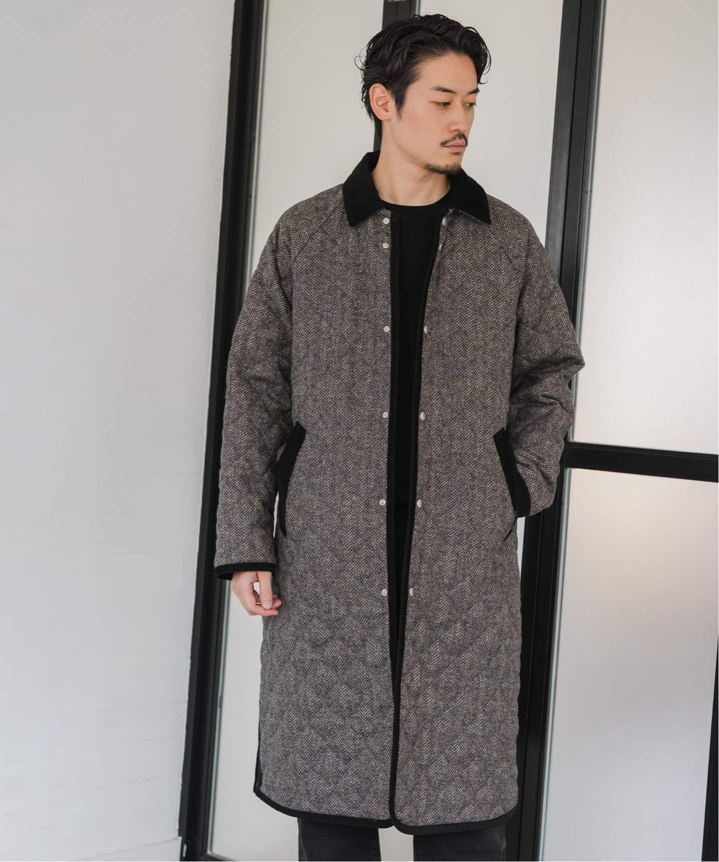 LAVENHAM (ラベンハム) 別注 Belted Chantry(へリンボン)（その他