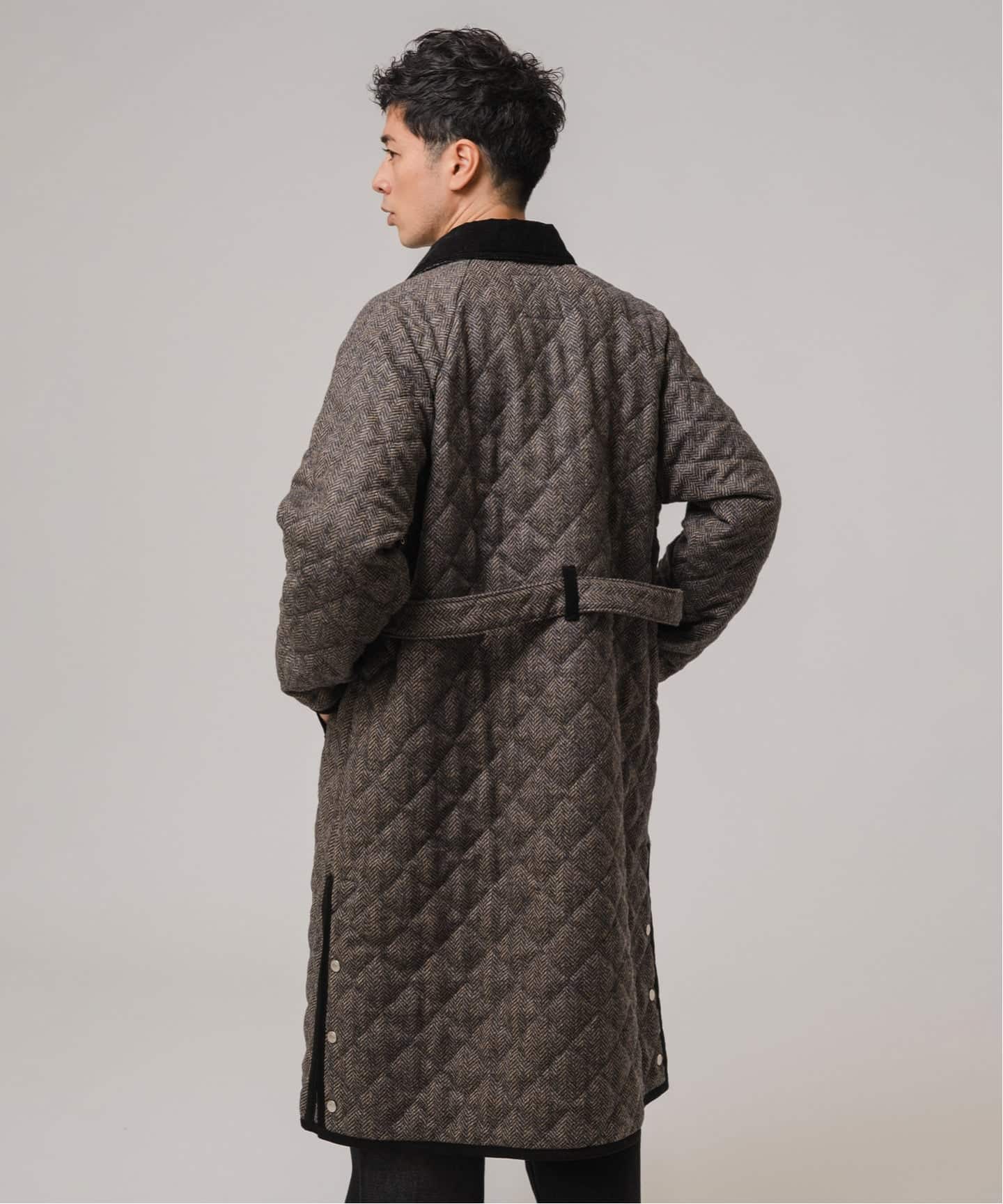 LAVENHAM (ラベンハム) 別注 Belted Chantry(へリンボン)（その他