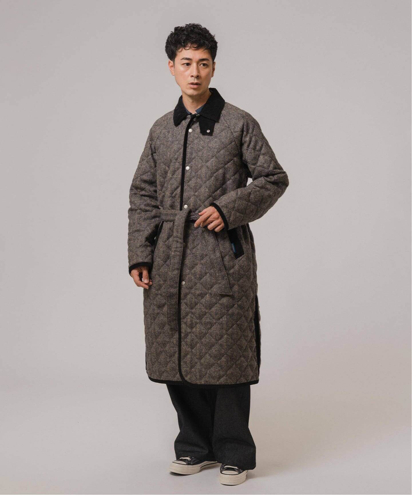 エディフィス（EDIFICE）/LAVENHAM (ラベンハム) 別注 Belted Chantry(へリンボン) LAVENHAM (ラベンハム) 別注 Belted Chantry(へリンボン)（その他