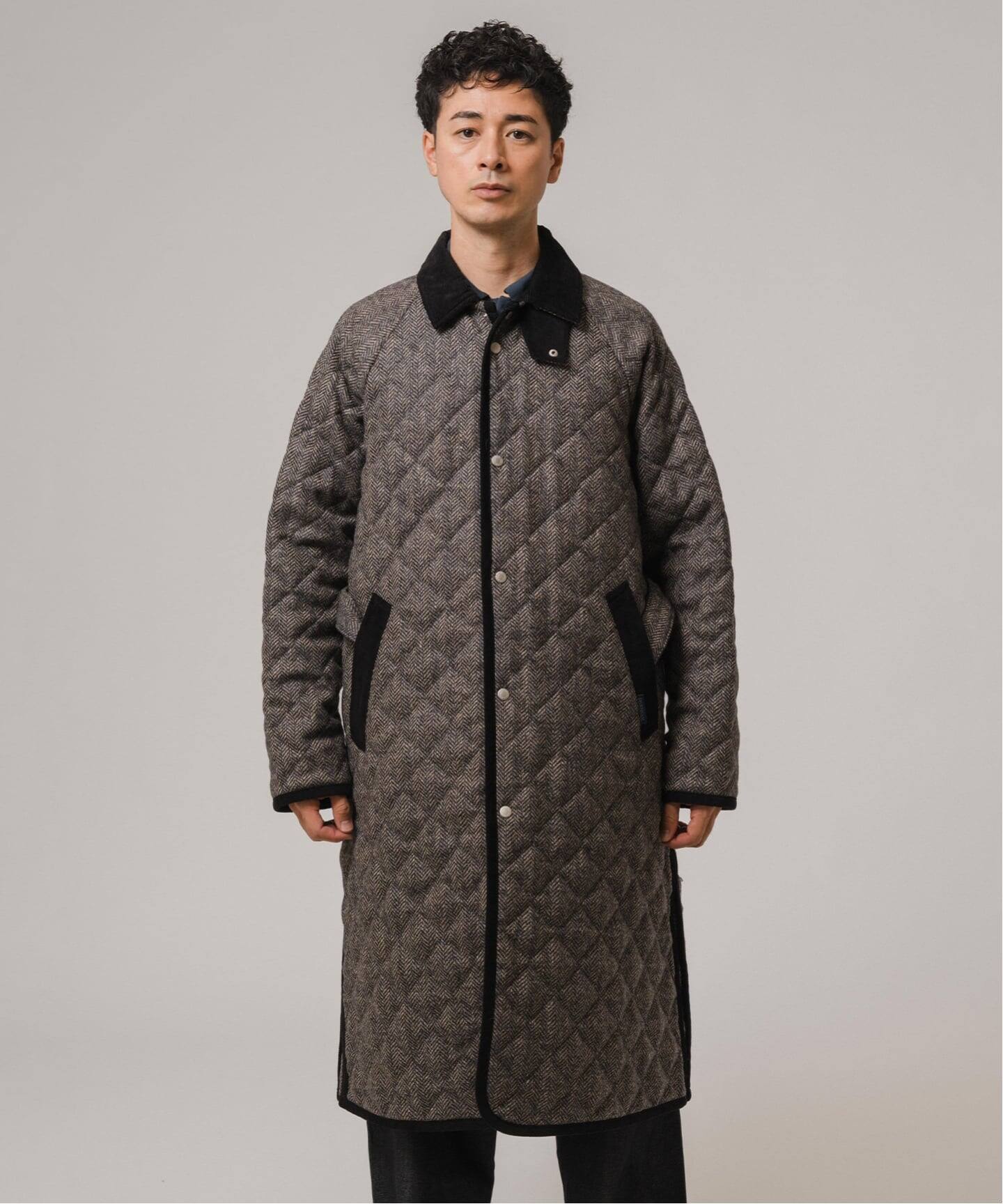 LAVENHAM (ラベンハム) 別注 Belted Chantry(へリンボン)（その他 