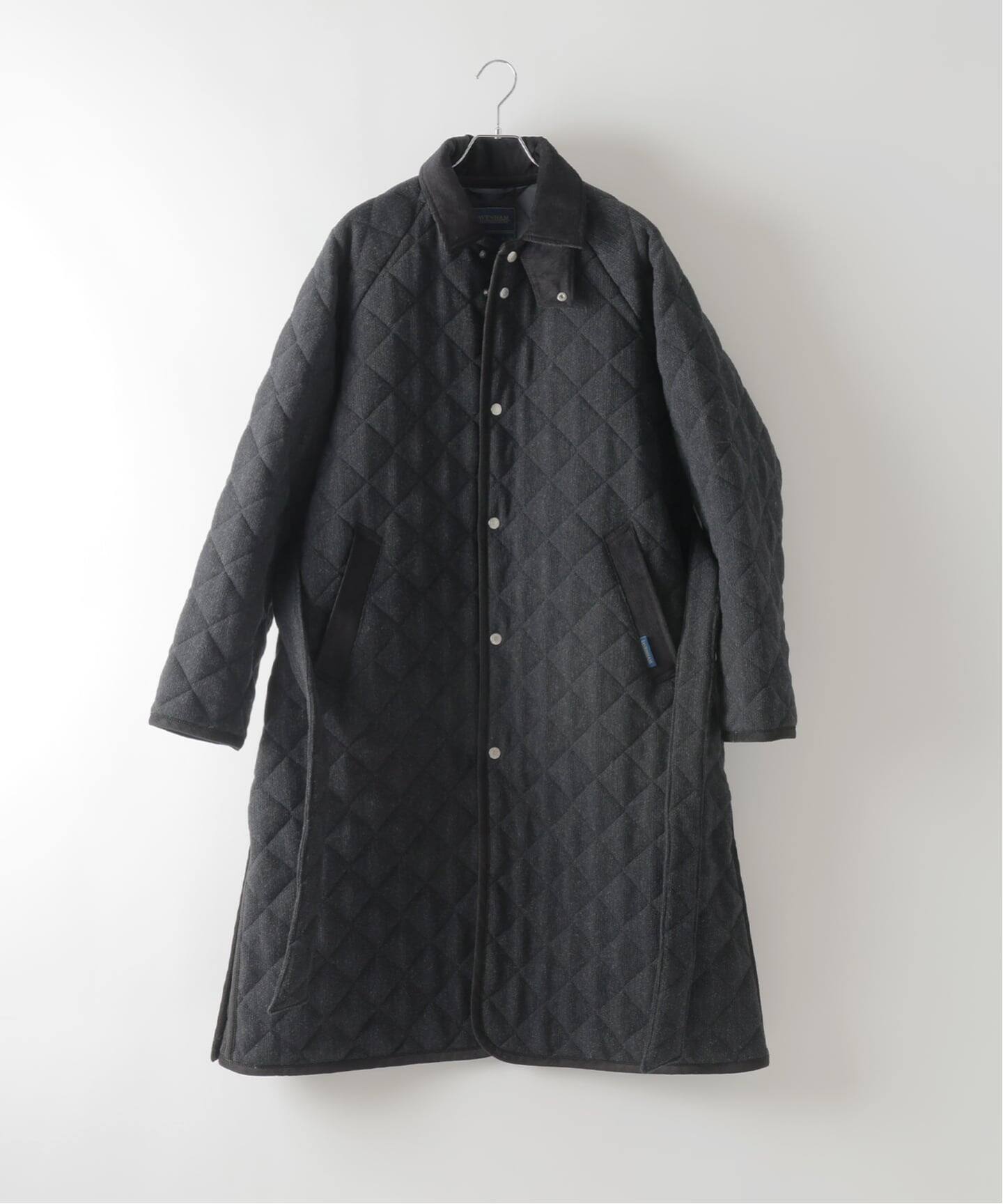 LAVENHAM (ラベンハム) 別注 Belted Chantry (ウールメルトン)（中綿