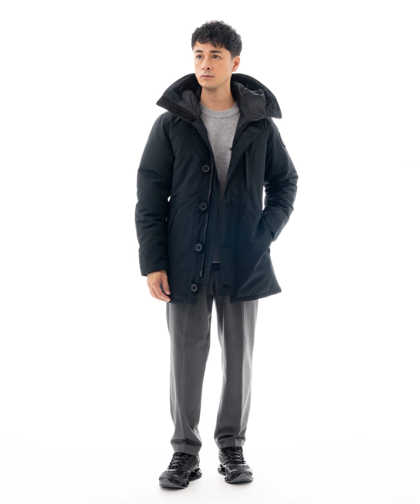 ￥1～ CANADA GOOSE カナダグース JASPER 3438JM ジャスパー ダウンジャケット 国内正規 スピリット L 70007354 カナダグース ジャスパー 一回のみ着用 美品 CANADA GOOSE（カナダ