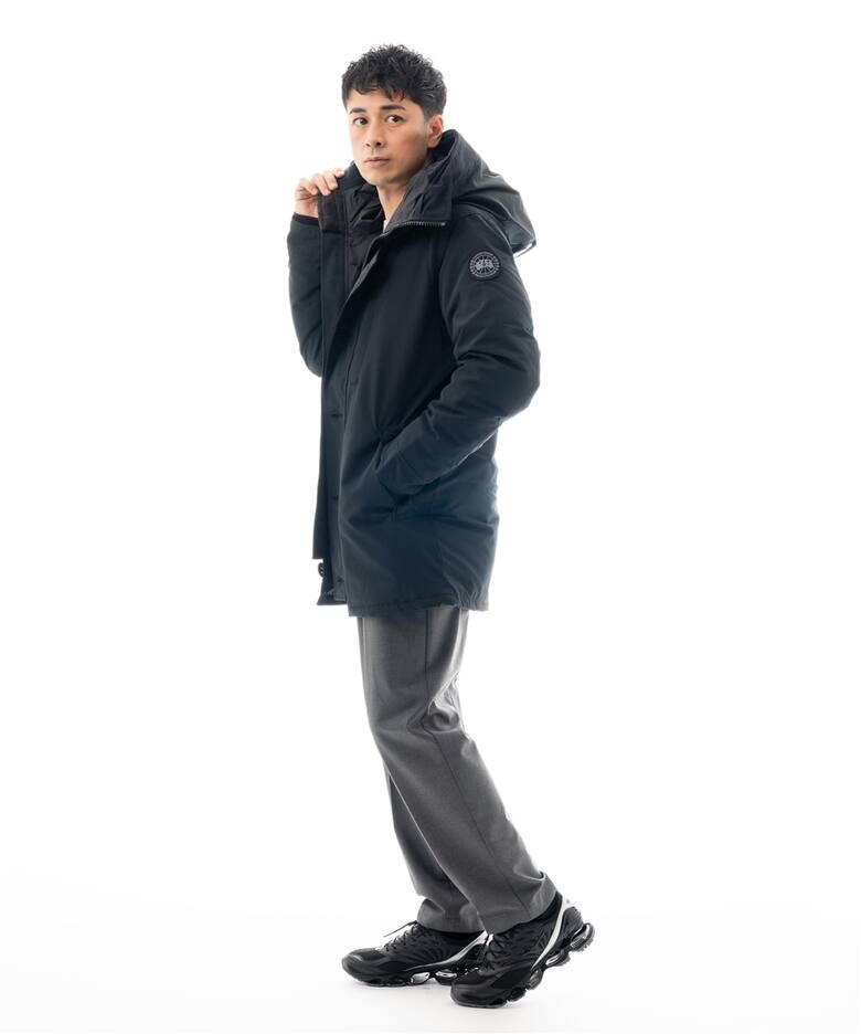 CANADA GOOSE (カナダグース) 3438MBJ Jasper/ジャスパー Parka Black 