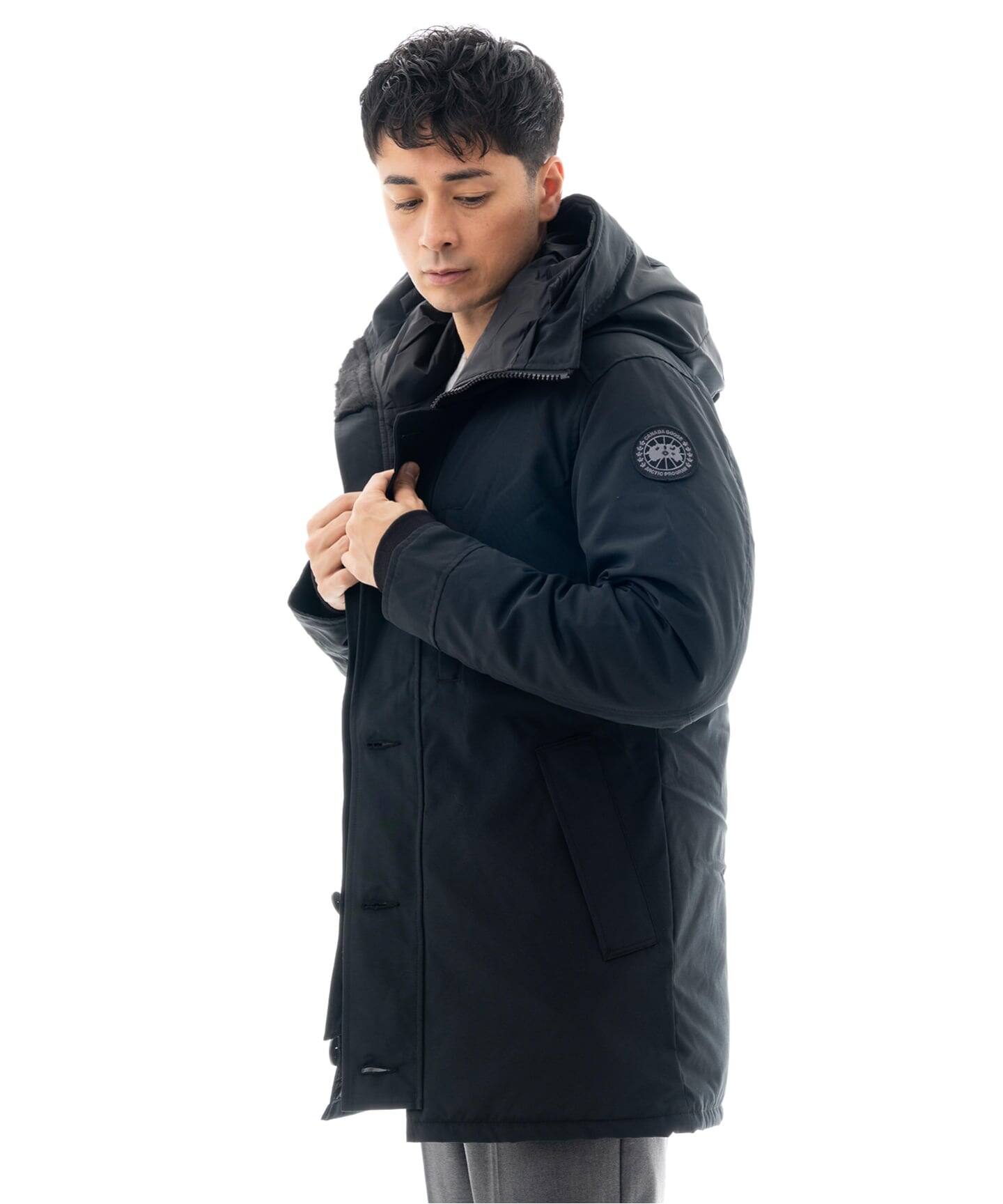 CANADA GOOSE (カナダグース) 3438MBJ Jasper/ジャスパー Parka Black