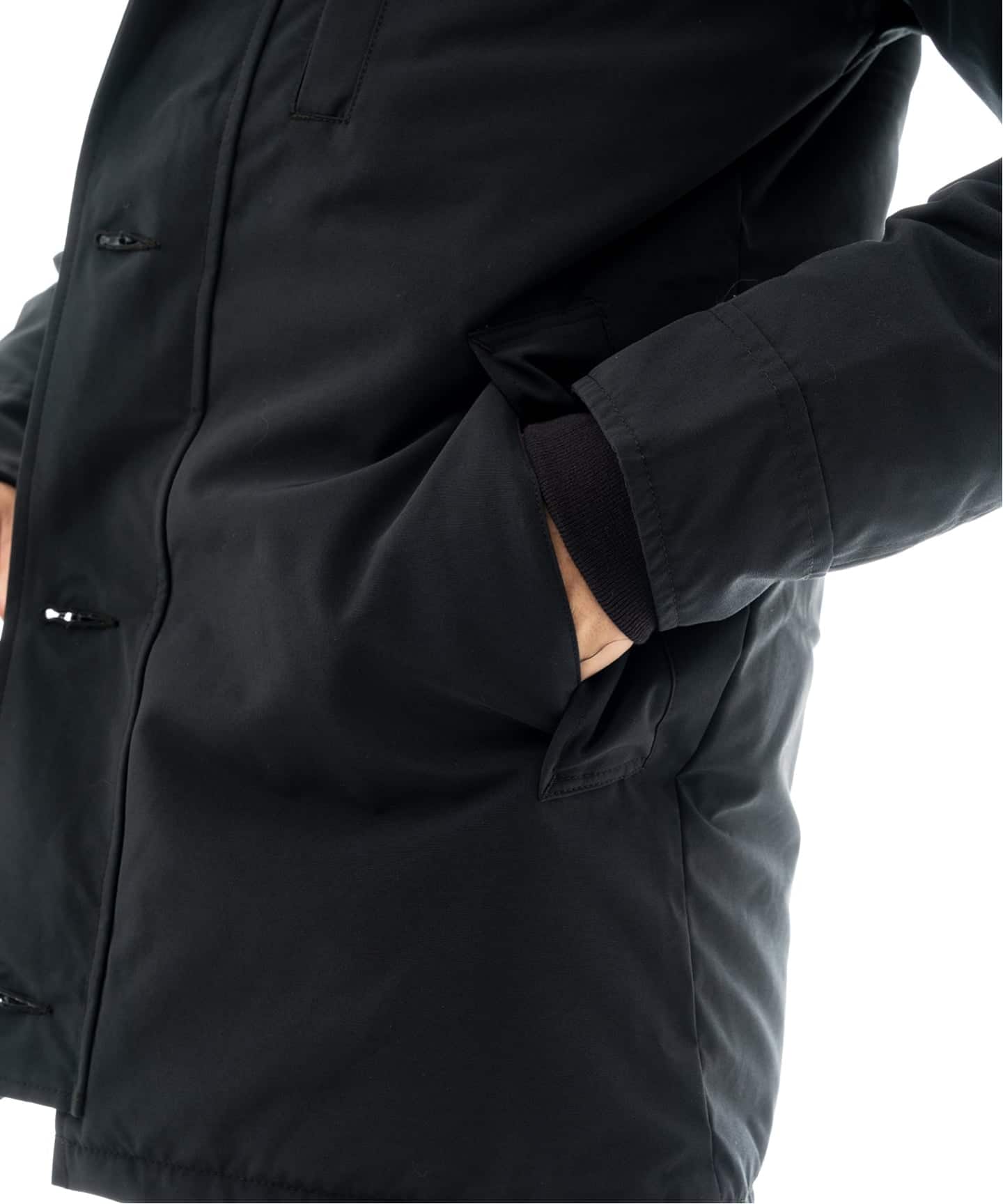 CANADA GOOSE (カナダグース) 3438MBJ Jasper/ジャスパー Parka Black