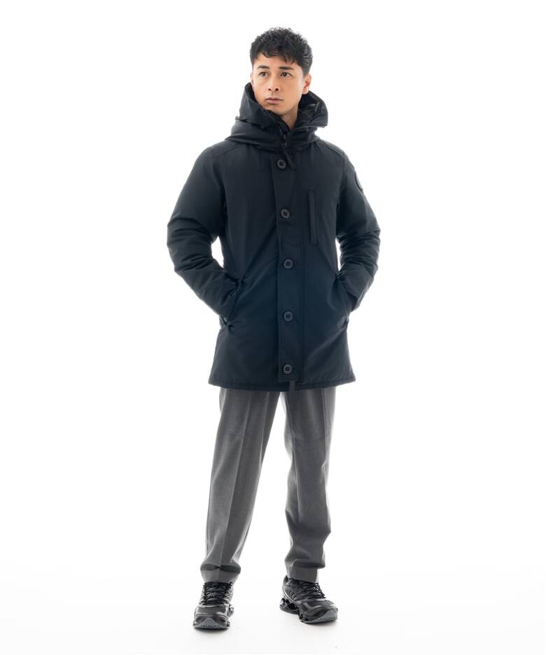 CANADA GOOSE (カナダグース) 3438MBJ Jasper/ジャスパー Parka Black 