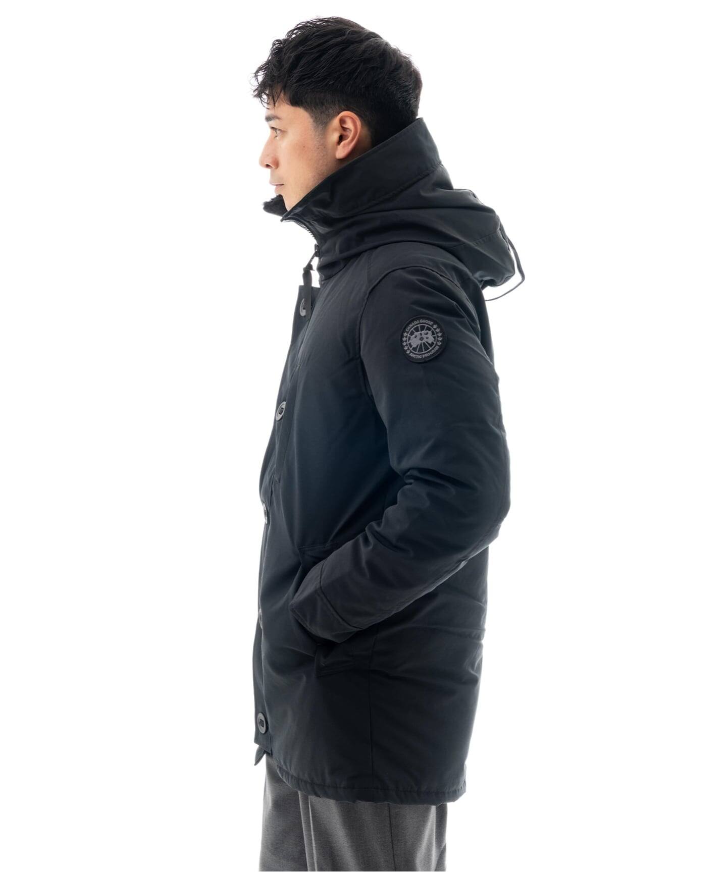 CANADA GOOSE (カナダグース) 3438MBJ Jasper/ジャスパー Parka Black