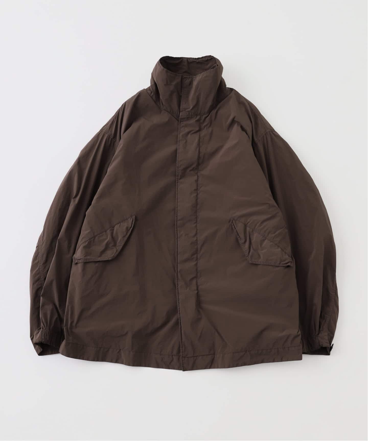 ATON short mods coat 4 ブラウン　最終 ATON】 AIR WEATHER SHORT MODS COAT（モッズコート）｜journal