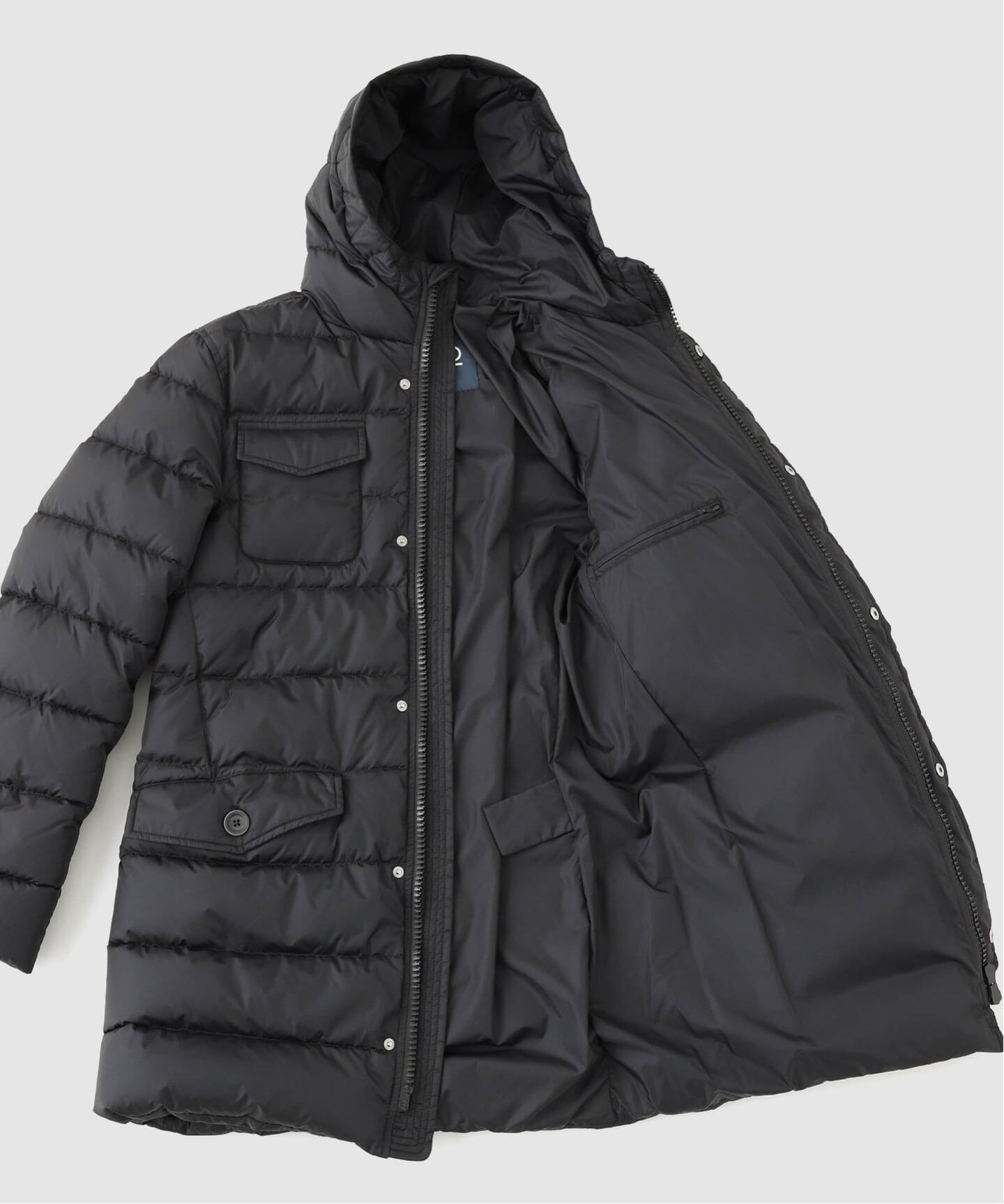 HERNO 2024AW 　ダウンコート　エディフィス HERNO(へルノ) PolarTech 4Pocket Hooded Coat（ダウンジャケット