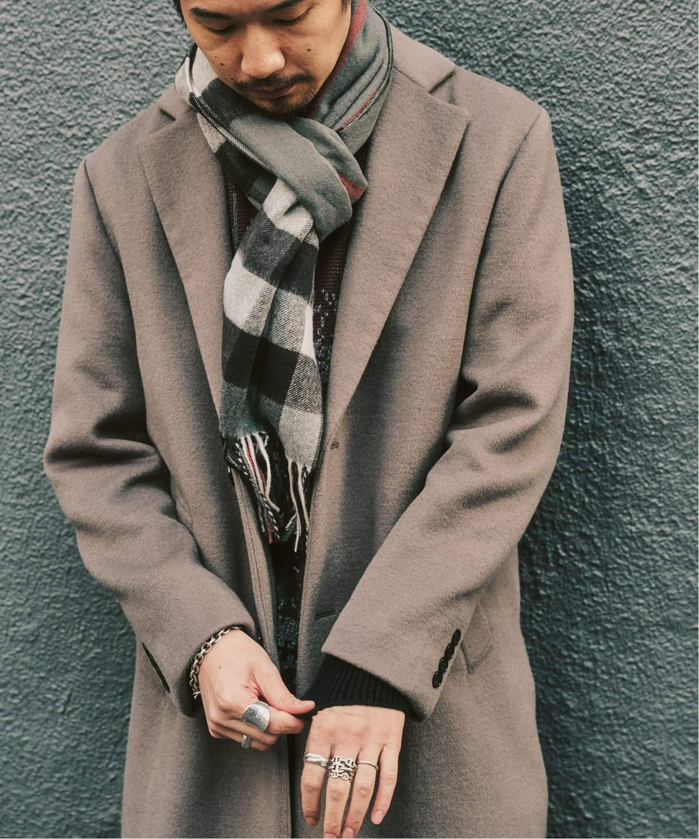 ウールミックスチェスターコート（チェスターコート）｜417