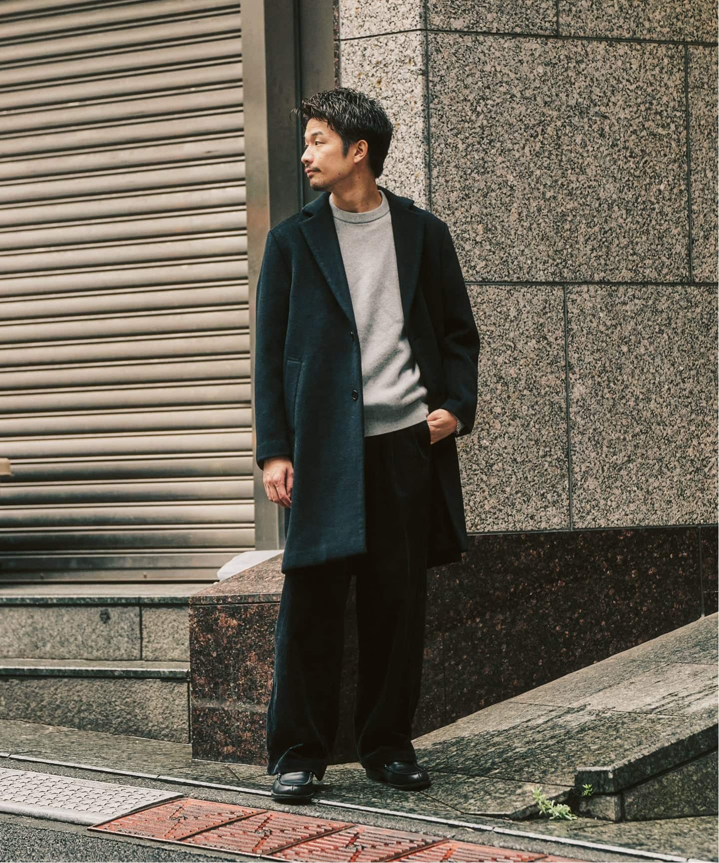 ウールミックスチェスターコート（チェスターコート）｜417 EDIFICE