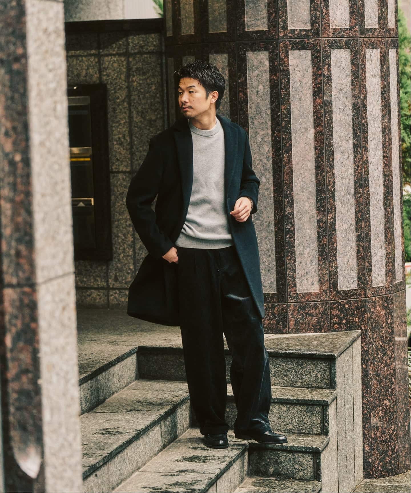 ウールミックスチェスターコート（チェスターコート）｜417 EDIFICE