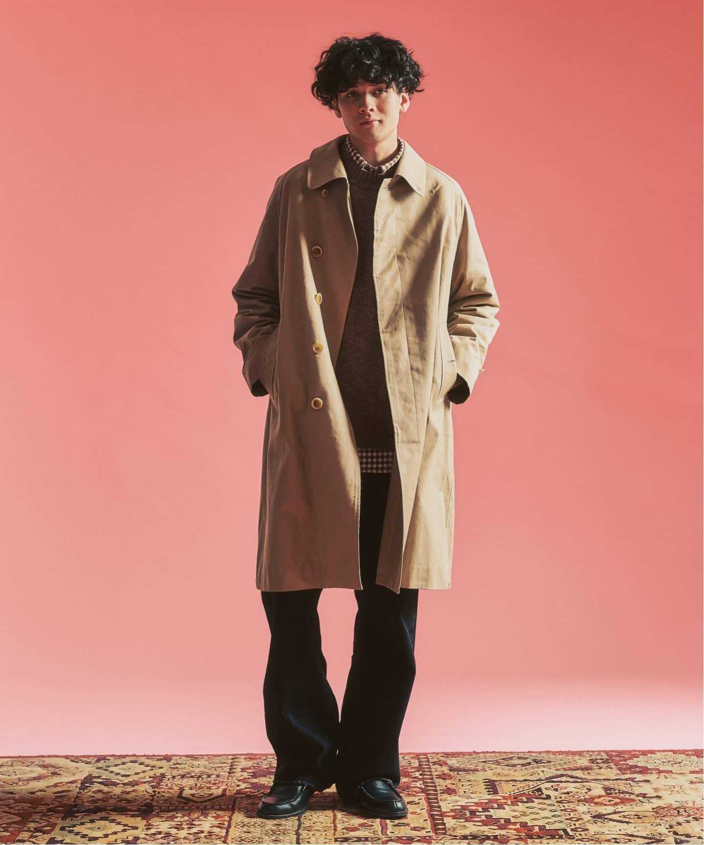 【ほぼ新品】ÉDIFICE別注 ATON BALMACAAN COAT ほぼ新品】ÉDIFICE別注 ATON BALMACAAN COAT - メルカリ