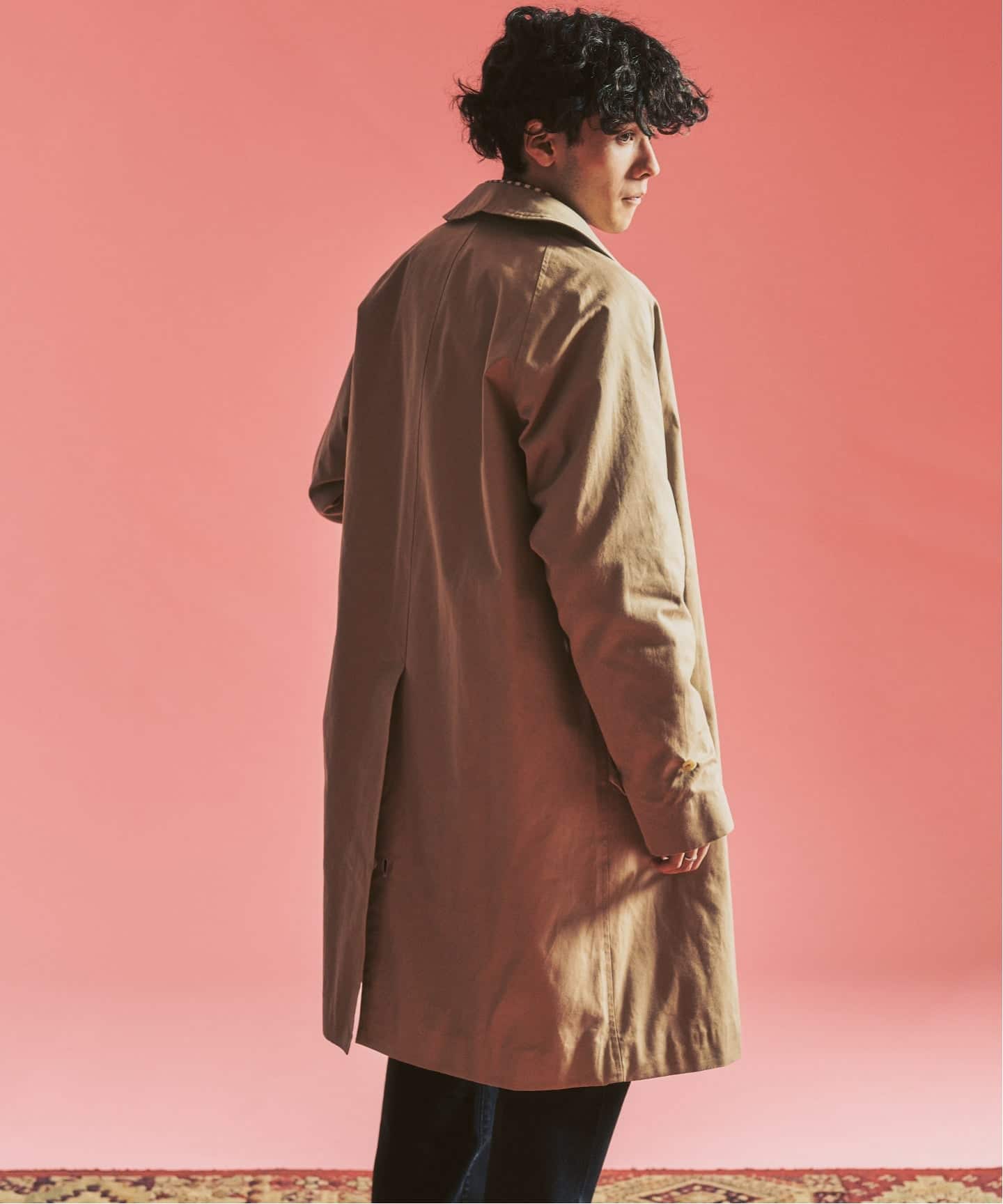 MOONLIGHT CLOTHING】 Balmacaan coat / バルマカーンコート（ステン