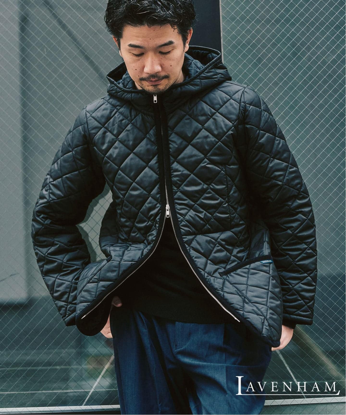 LAVENHAM ラベンハムブルゾン LAVENHAM（ラベンハム） ブルゾン アウター 「for SALON」 別注TEYNHAM