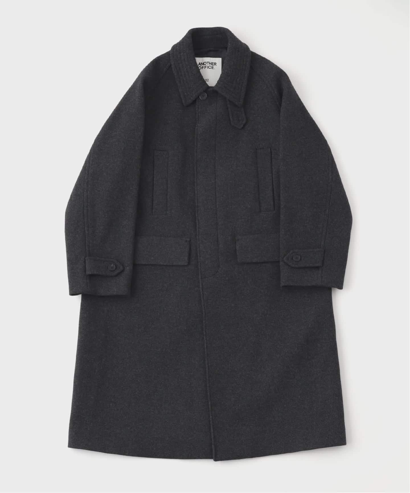 ANOTHER OFFICE/アナザーオフィス】 Voyager Bold Balmacaan Coat