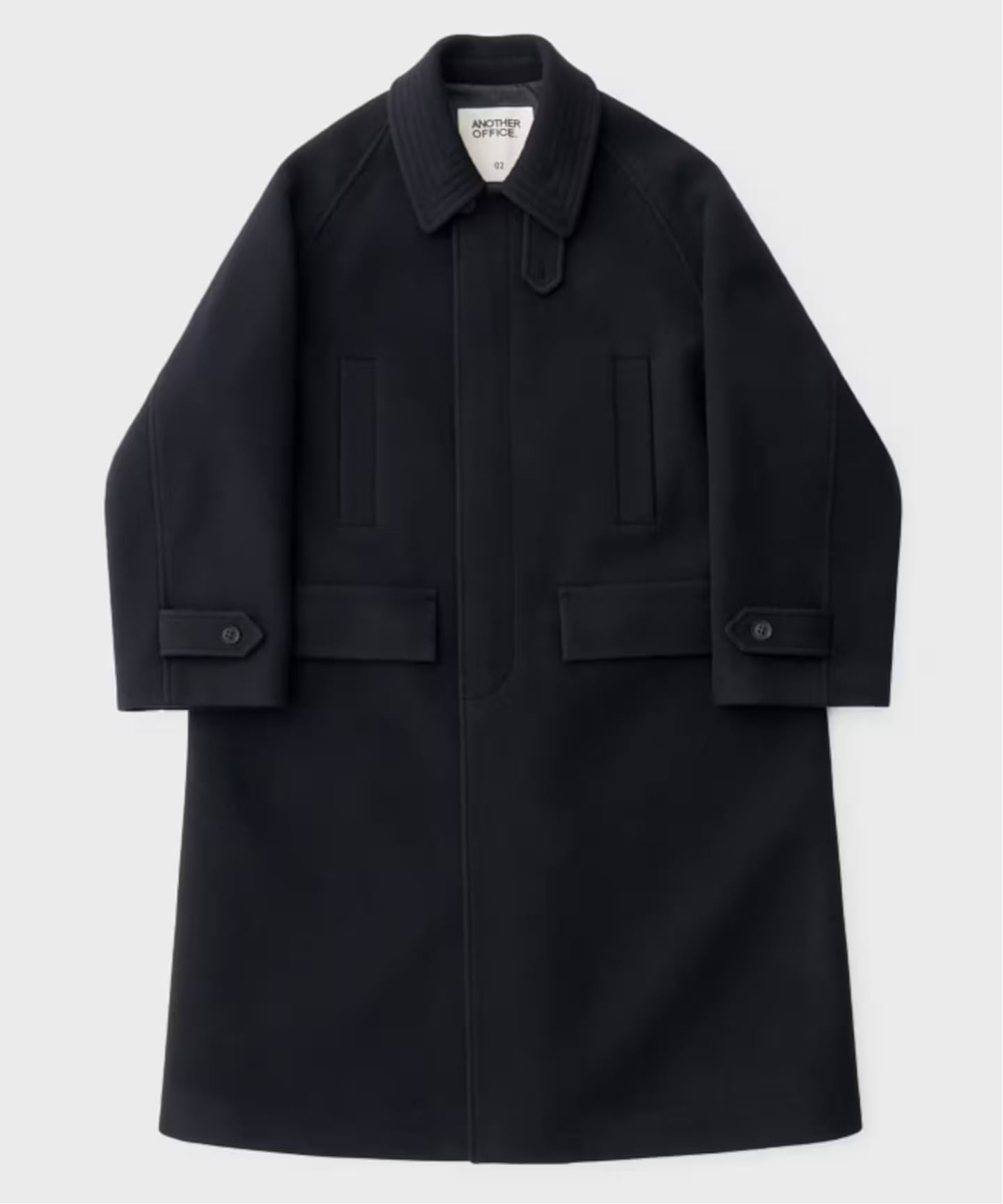 Another office バルマカーンコート ANOTHER OFFICE/アナザーオフィス】 Voyager Bold Balmacaan Coat