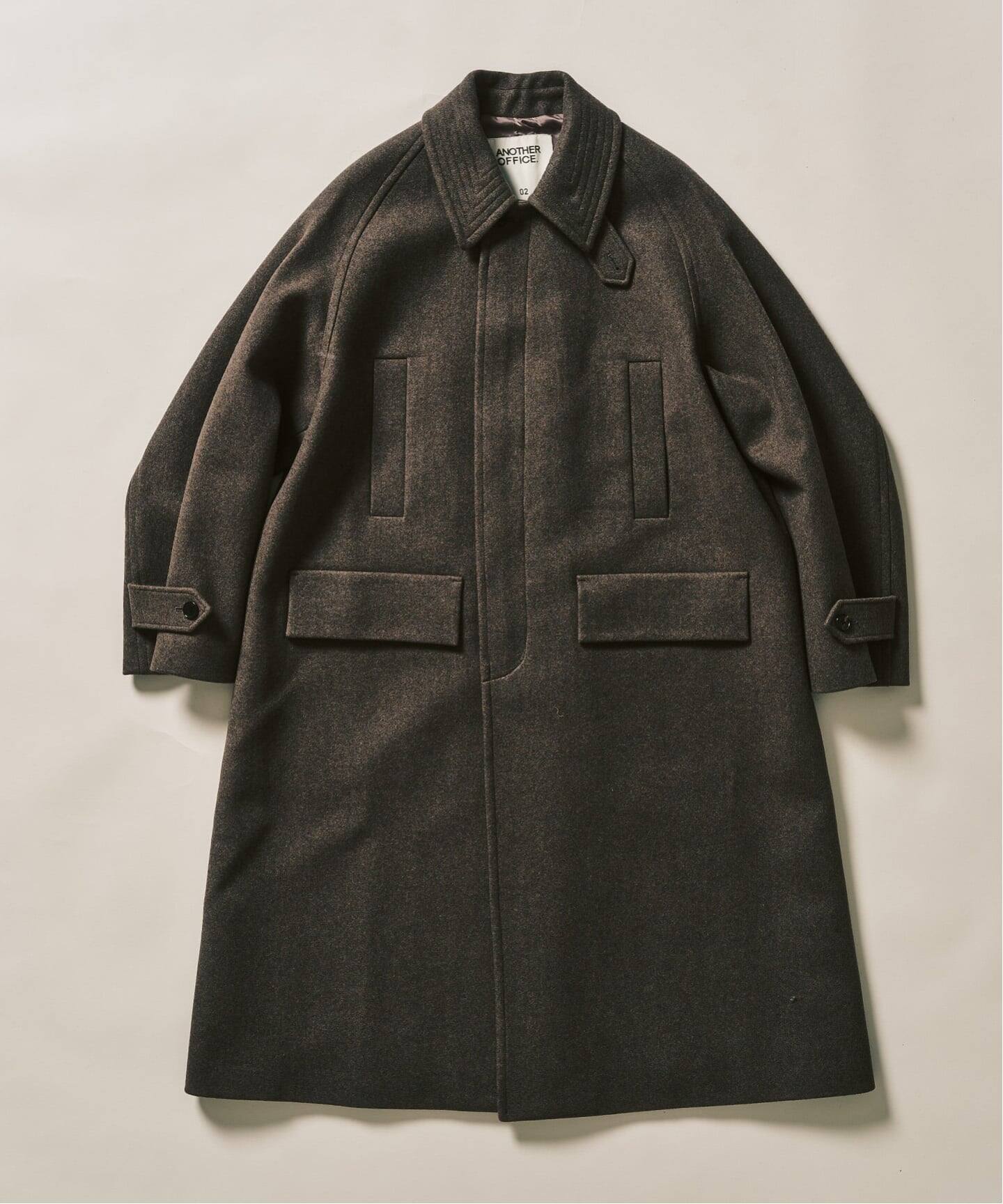 ANOTHER OFFICE 417別注 Voyager Bold Balmacaan Coat バルマカーン