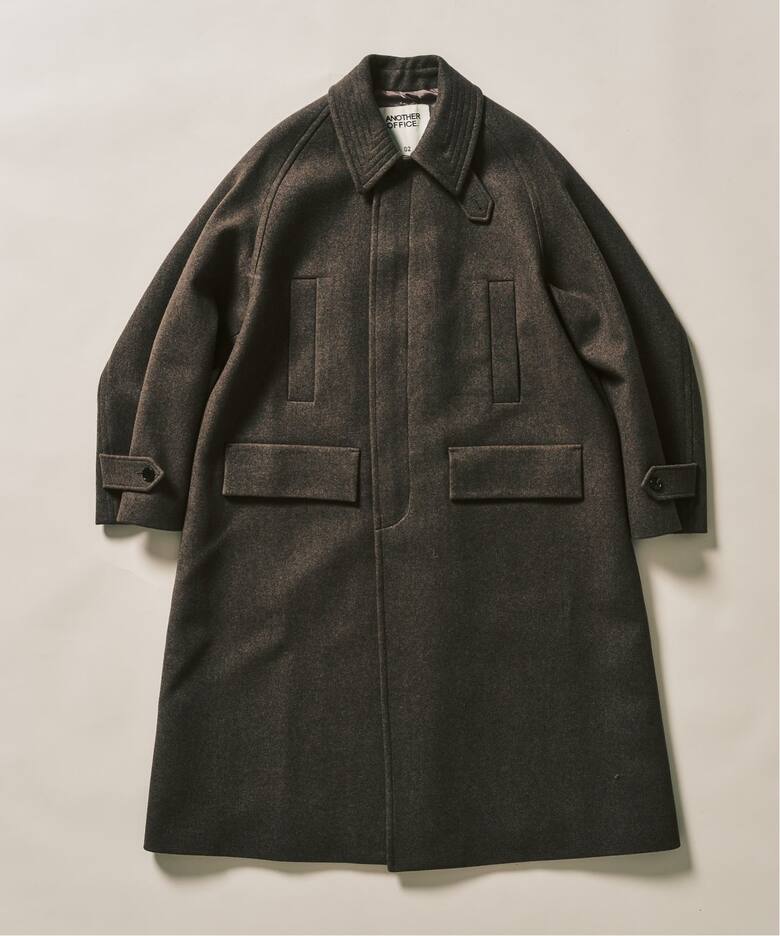 ANOTHER OFFICE 417別注 Voyager Bold Balmacaan Coat バルマカーン 