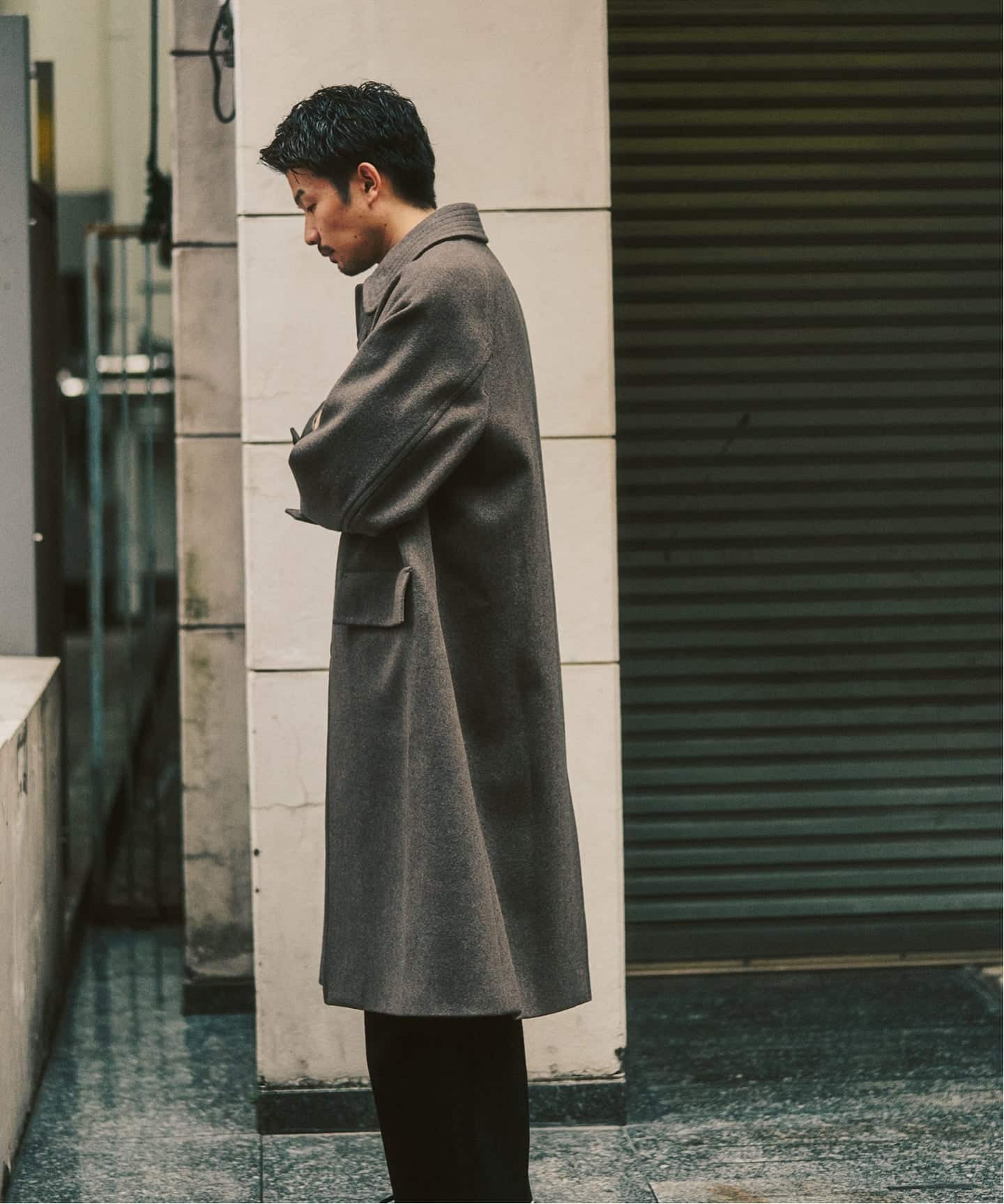 追加予約｜ANOTHER OFFICE 417別注 Voyager Bold Balmacaan Coat