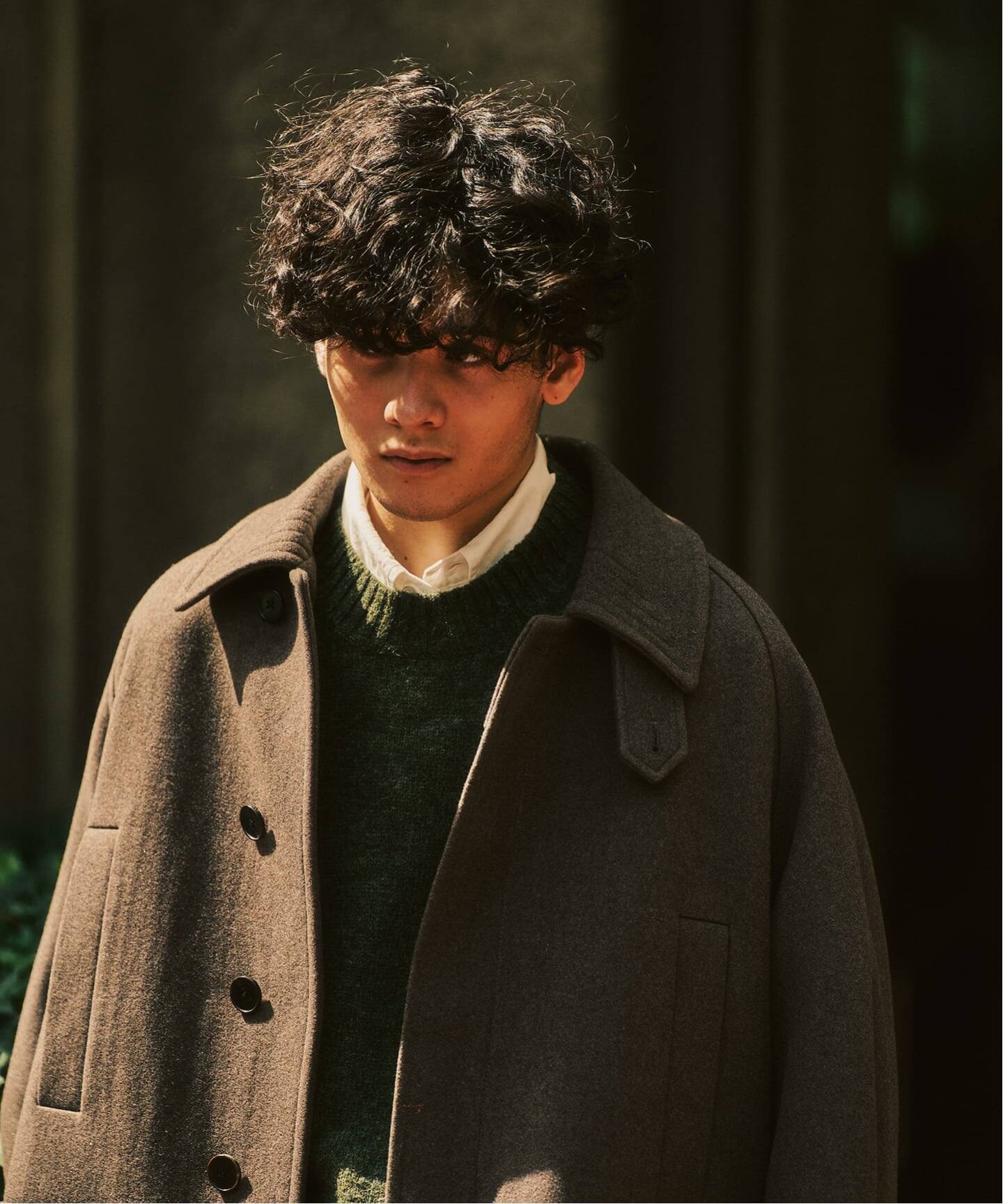ANOTHER OFFICE 417別注 Voyager Bold Balmacaan Coat バルマカーン