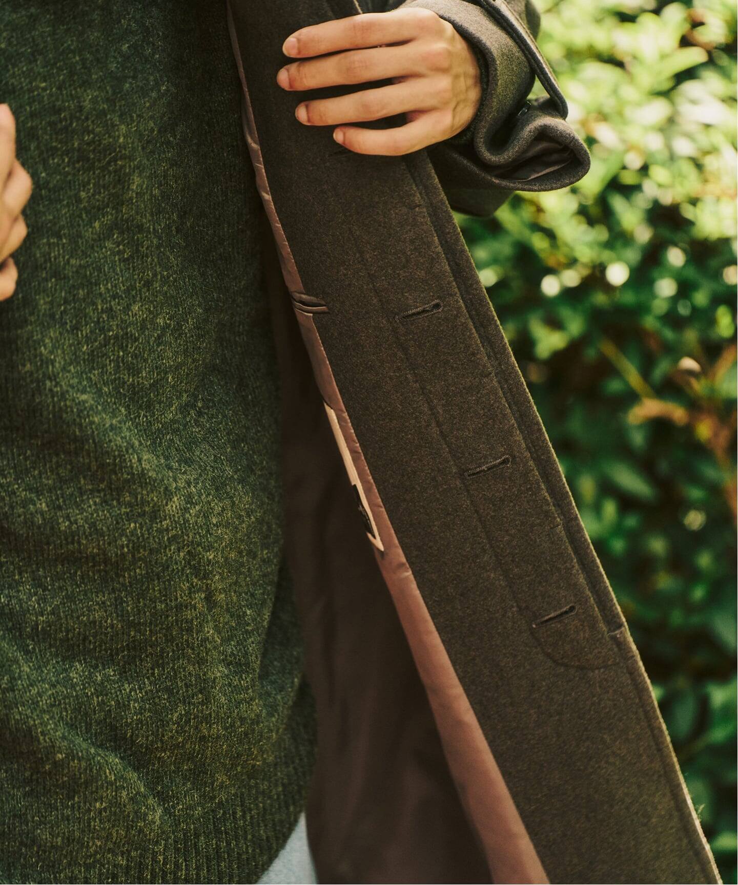 ANOTHER OFFICE 417別注 Voyager Bold Balmacaan Coat バルマカーン