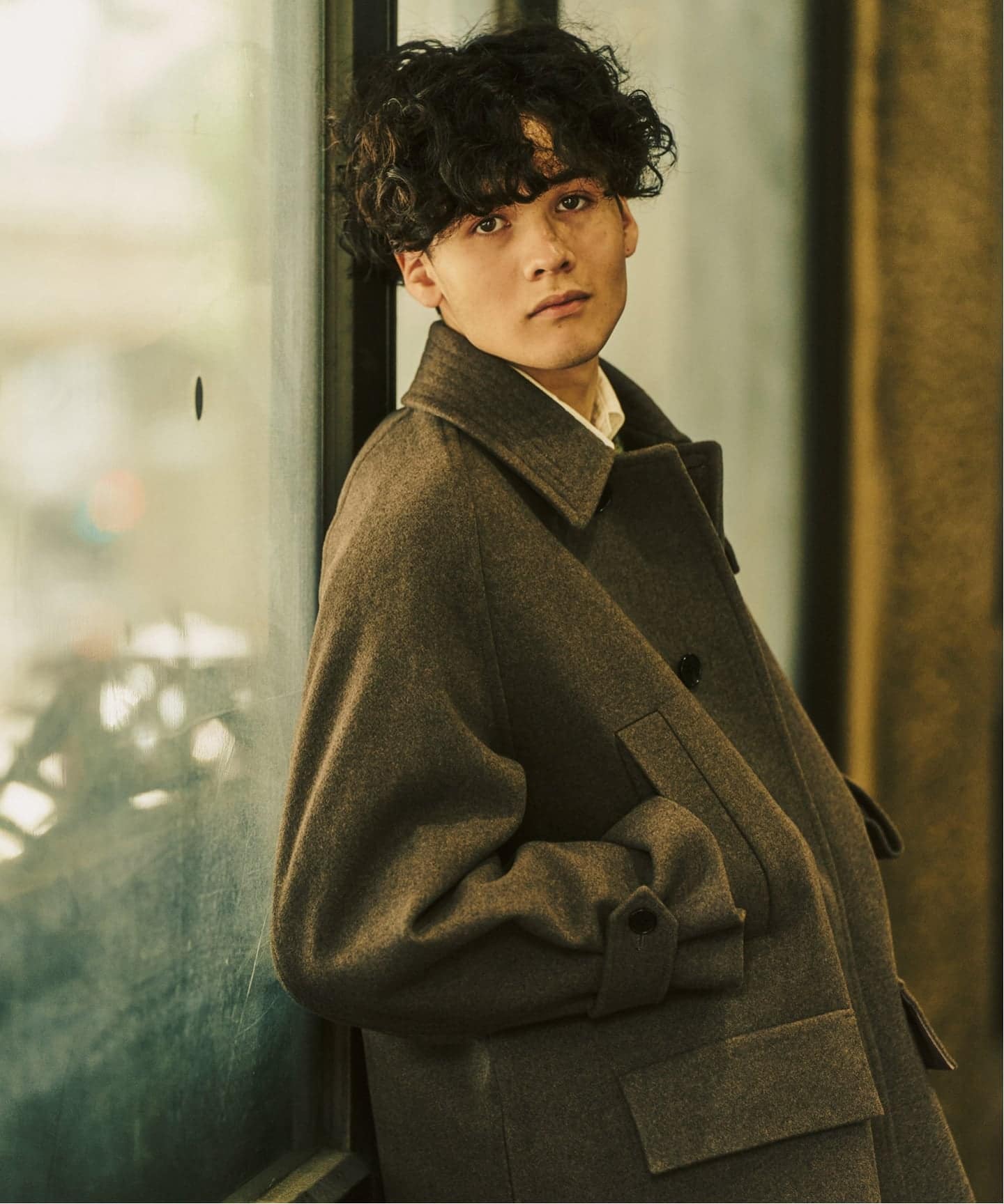 ANOTHER OFFICE 417別注 Voyager Bold Balmacaan Coat バルマカーン