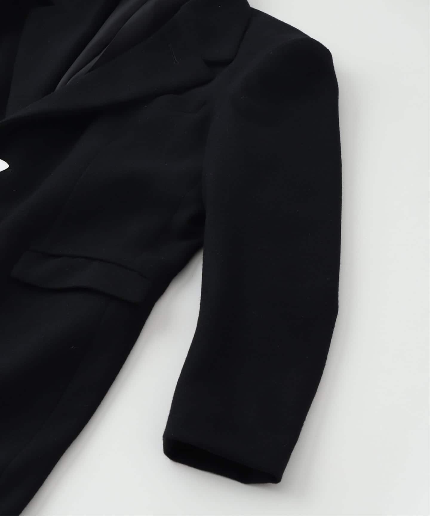 YUKI HASHIMOTO ダークグリーン チェスターコート 46 YUKI HASHIMOTO ダークグリーン チェスターコート 46