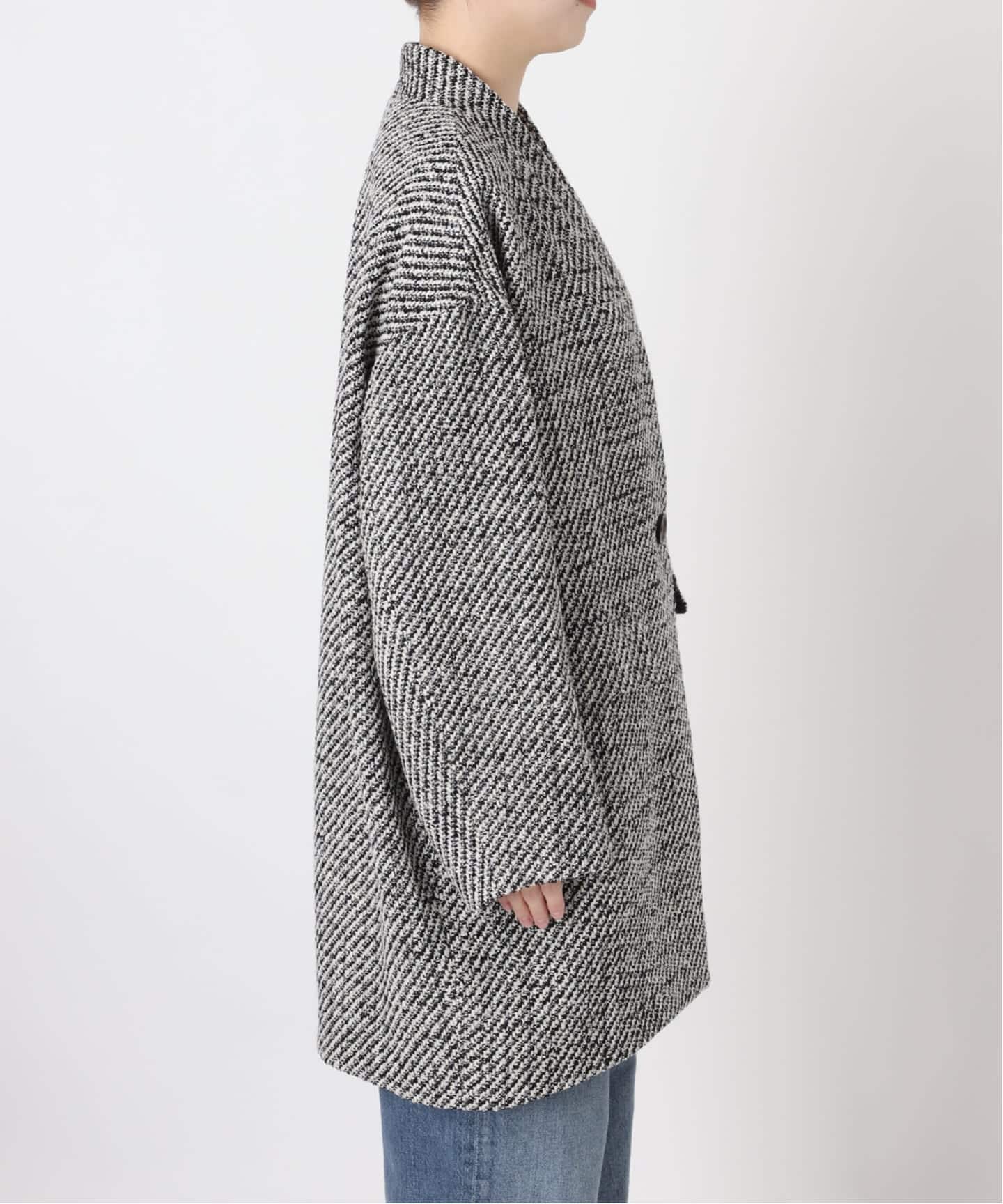 ジャーナルスタンダードレサージュ 23AW GIOLICA コクーンコート 予約》GIOLICAコクーンコート（ノーカラーコート）｜JOURNAL STANDARD