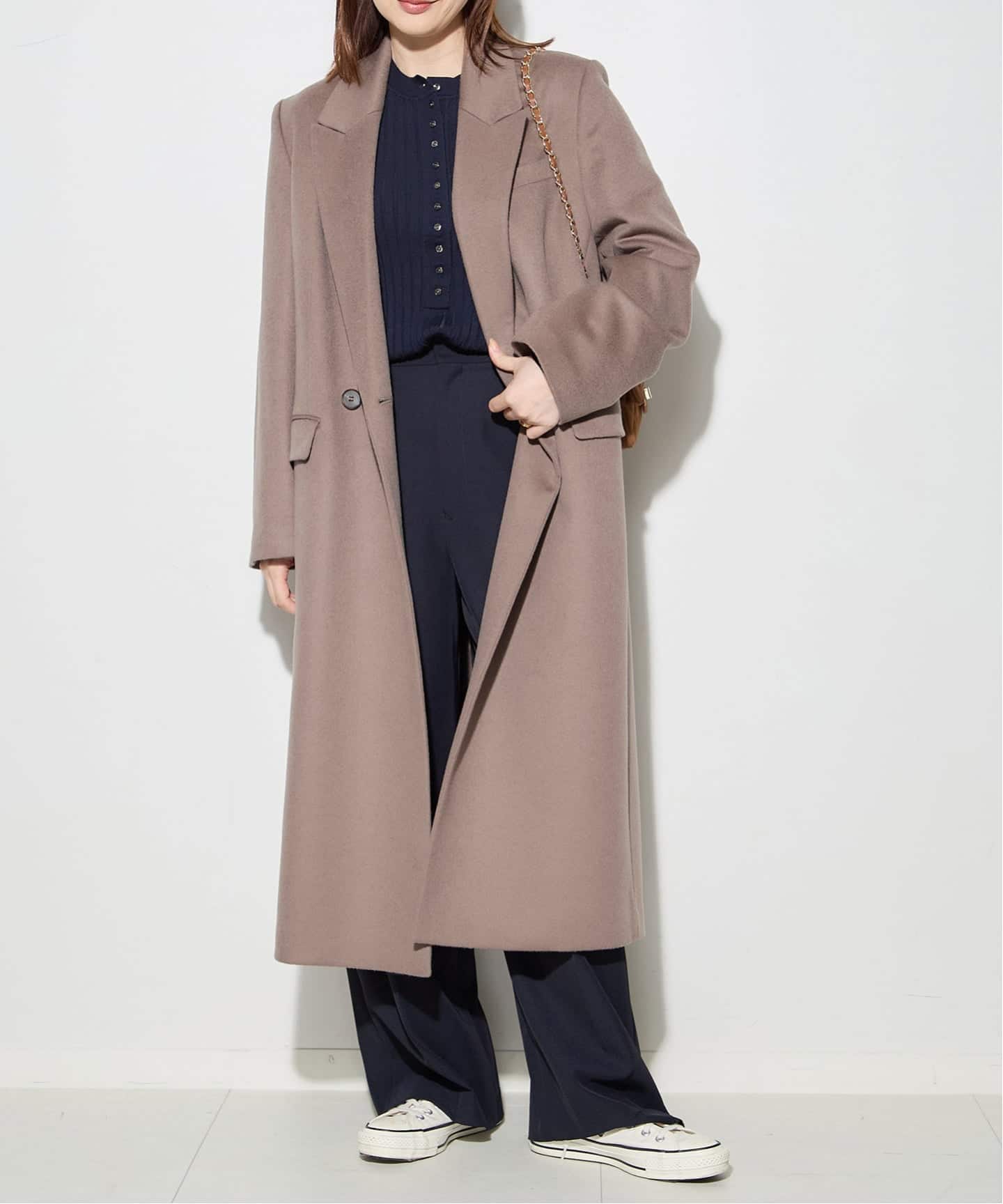 現行 ジャーナルスタンダードレサージュ ウール チェスターコート 希少♡ジャーナルスタンダードレサージュ ウール ロングダブル