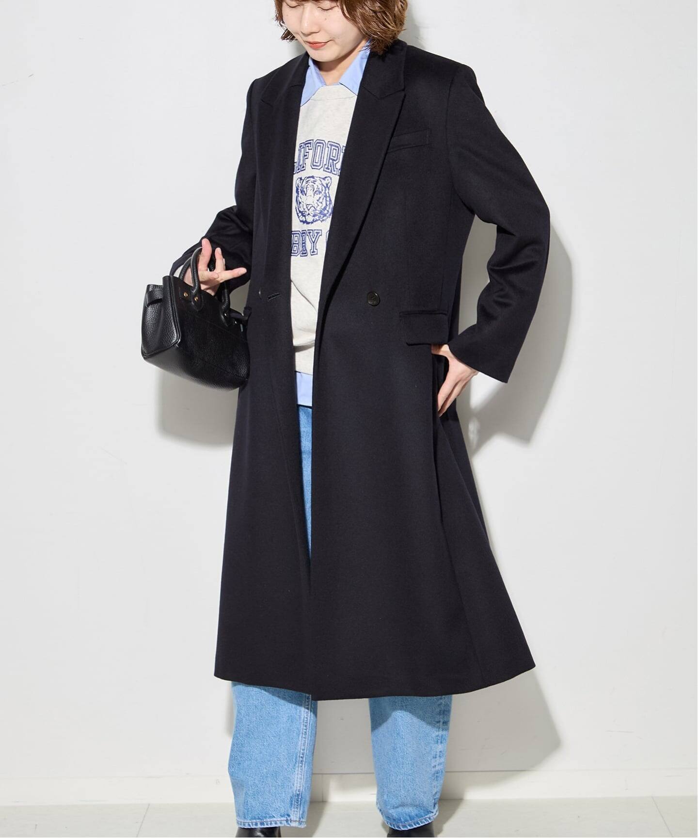 カシミヤMIXウールチェスターコート（チェスターコート）｜JOURNAL