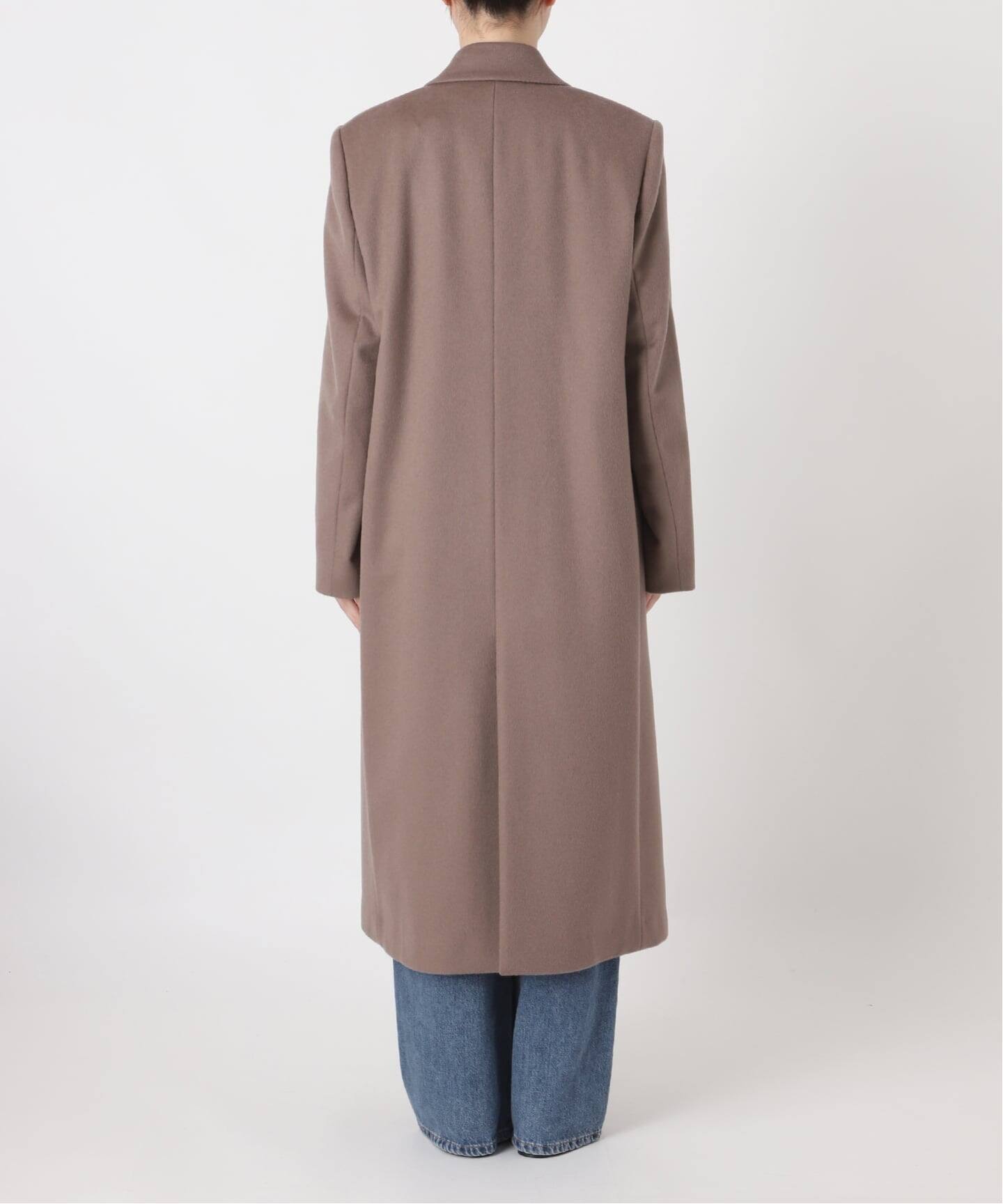 ジャーナルスタンダード　レサージュ　サンドベージュ ウール　チェスターコート カシミヤMIXウールチェスターコート（チェスターコート）｜JOURNAL