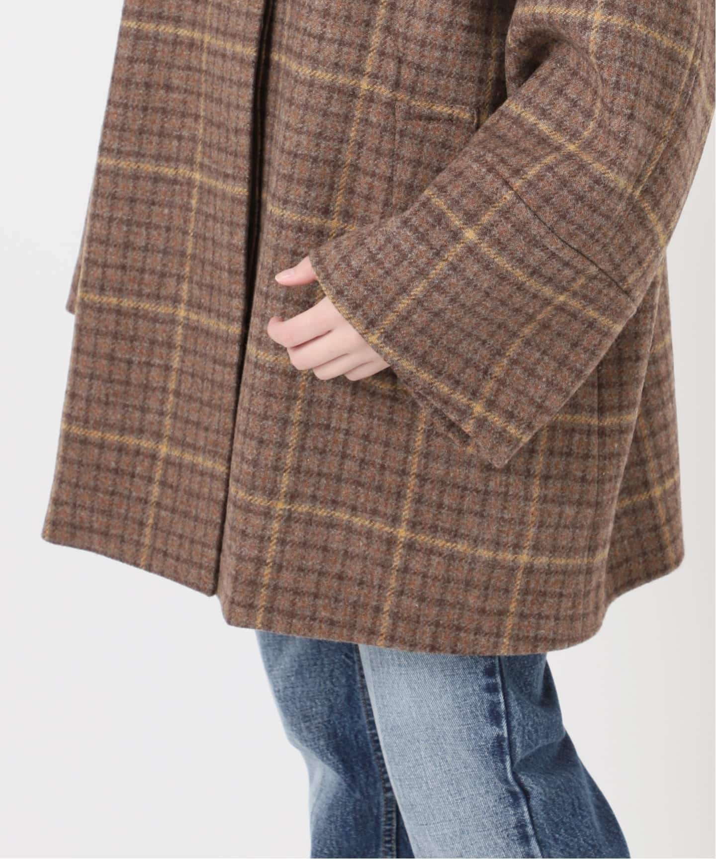 チェックワイドコート（その他ブルゾン／アウター）｜JOURNAL STANDARD