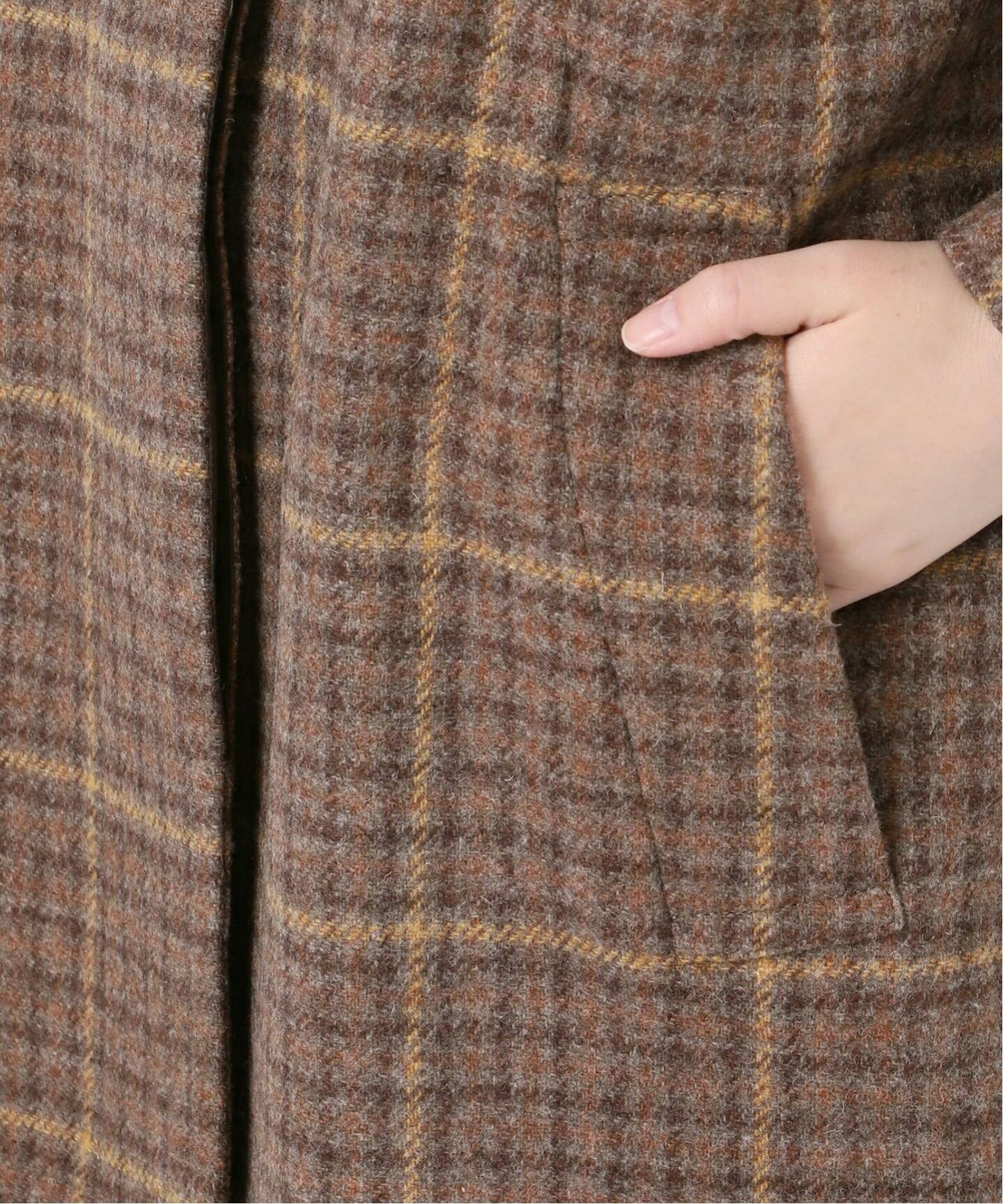 チェックワイドコート（その他ブルゾン／アウター）｜JOURNAL STANDARD