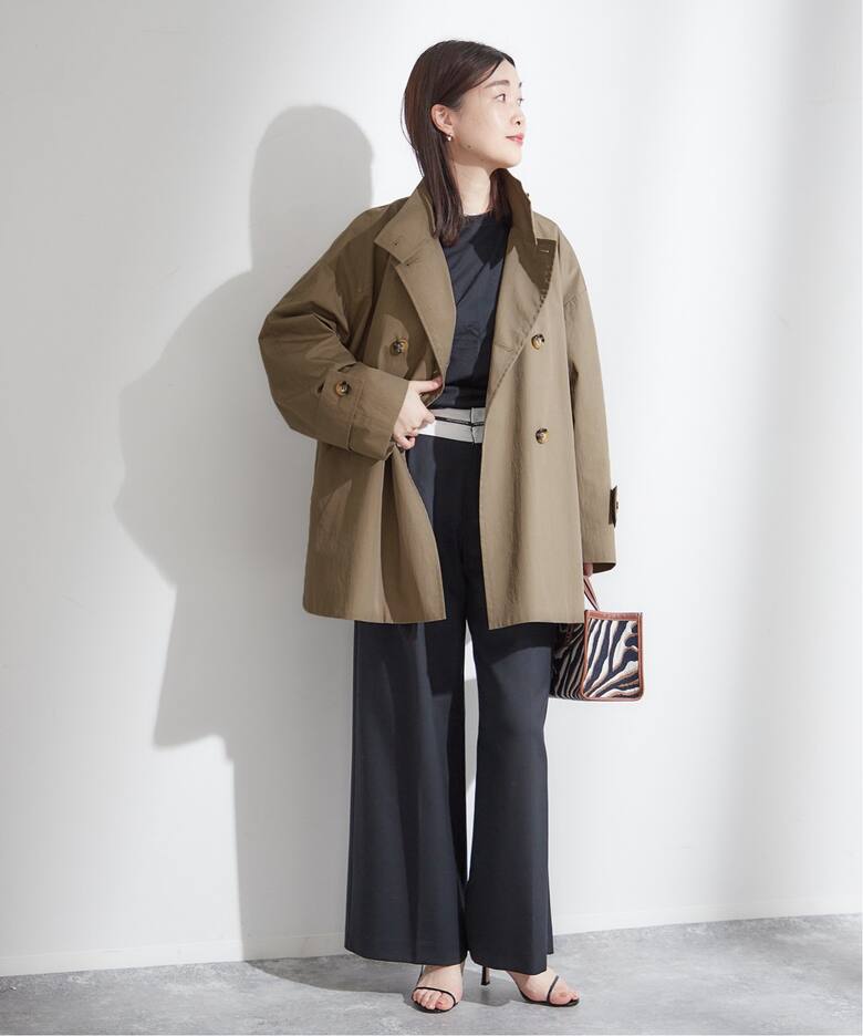 NALYAスタンドショートコート（その他ブルゾン／アウター）｜JOURNAL  