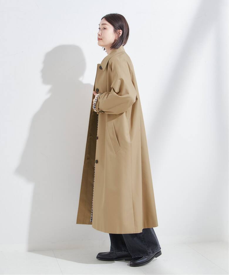 別注】Aquascutum×LESSAGE ステンカラーコート（ステンカラーコート  