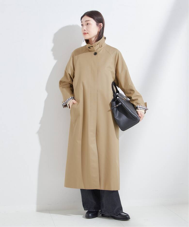 別注】Aquascutum×LESSAGE ステンカラーコート（ステンカラーコート  