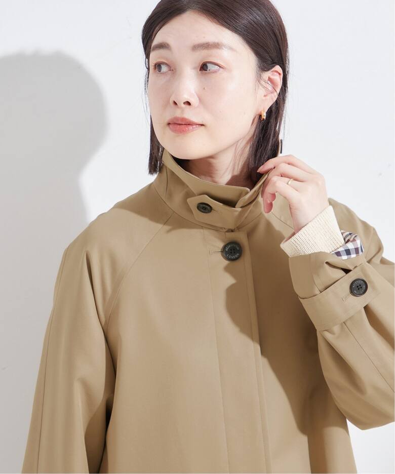 別注】Aquascutum×LESSAGE ステンカラーコート（ステンカラーコート  