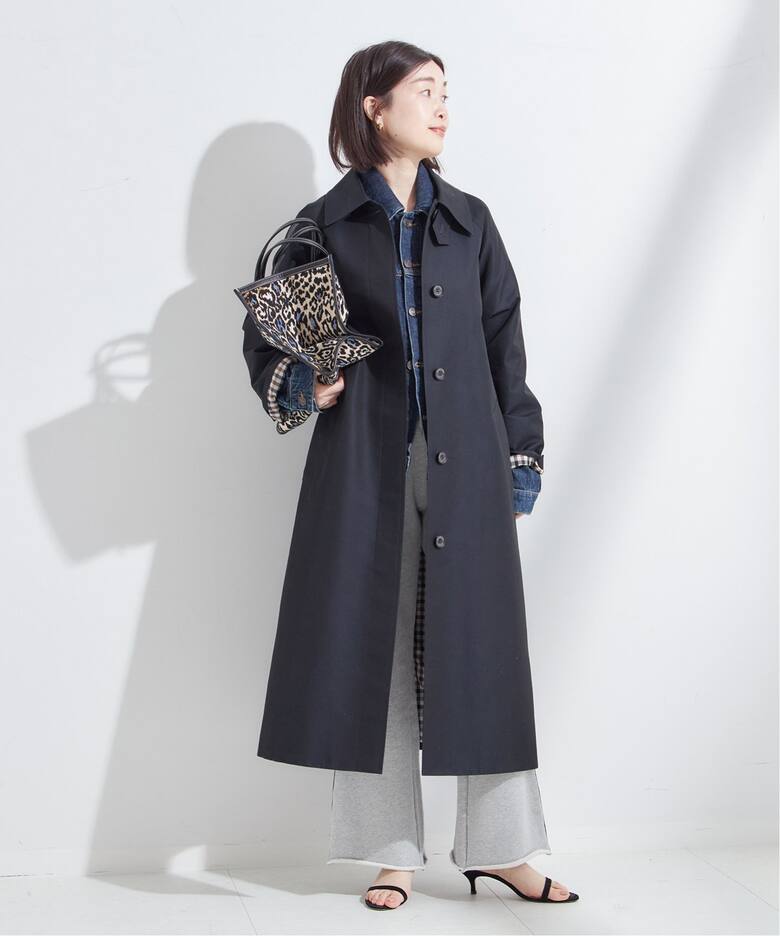 別注】Aquascutum×LESSAGE ステンカラーコート（ステンカラーコート 